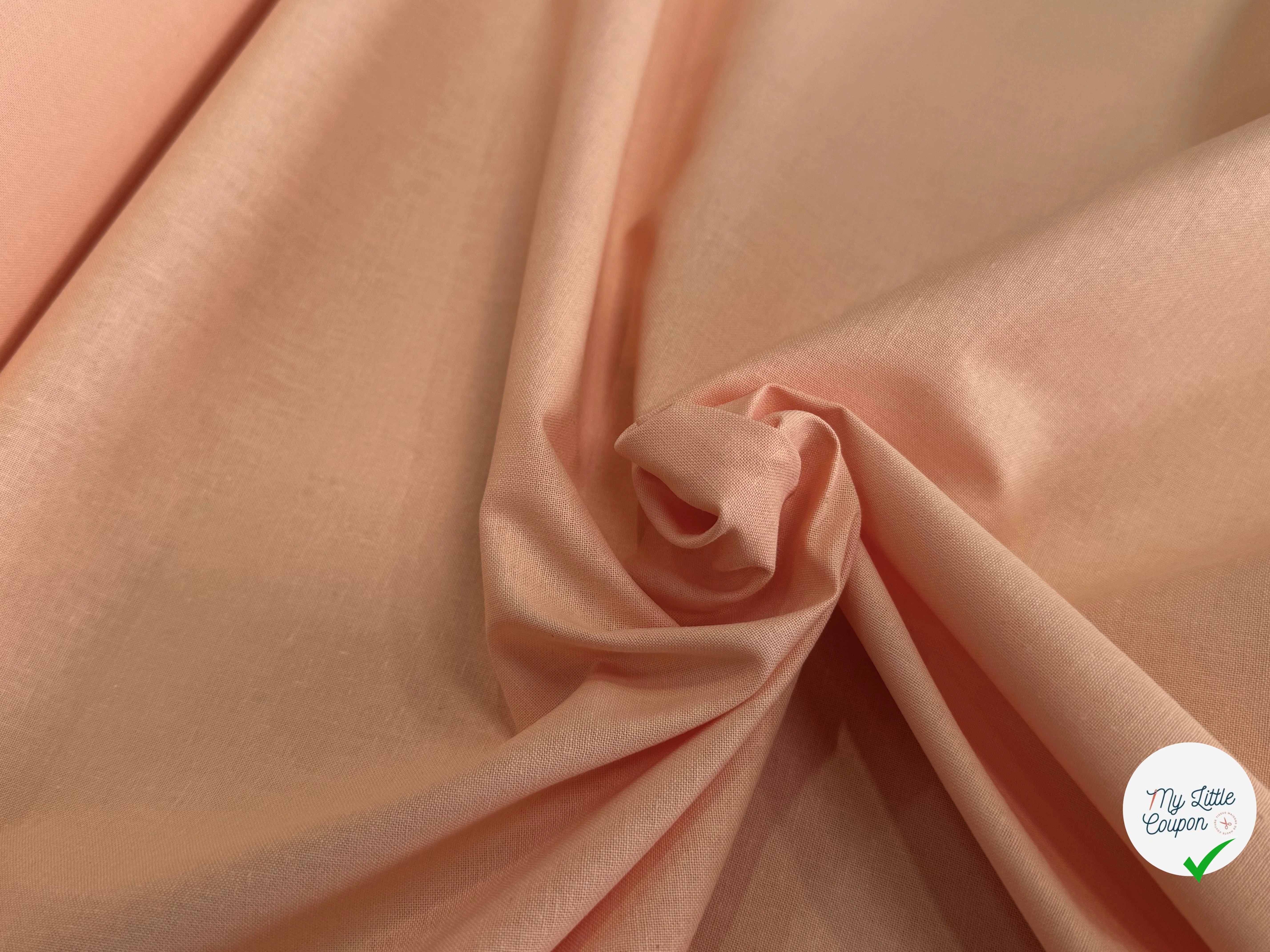 COTON CRETONNE JEKYLL PEACH 358 - My Little Coupon
