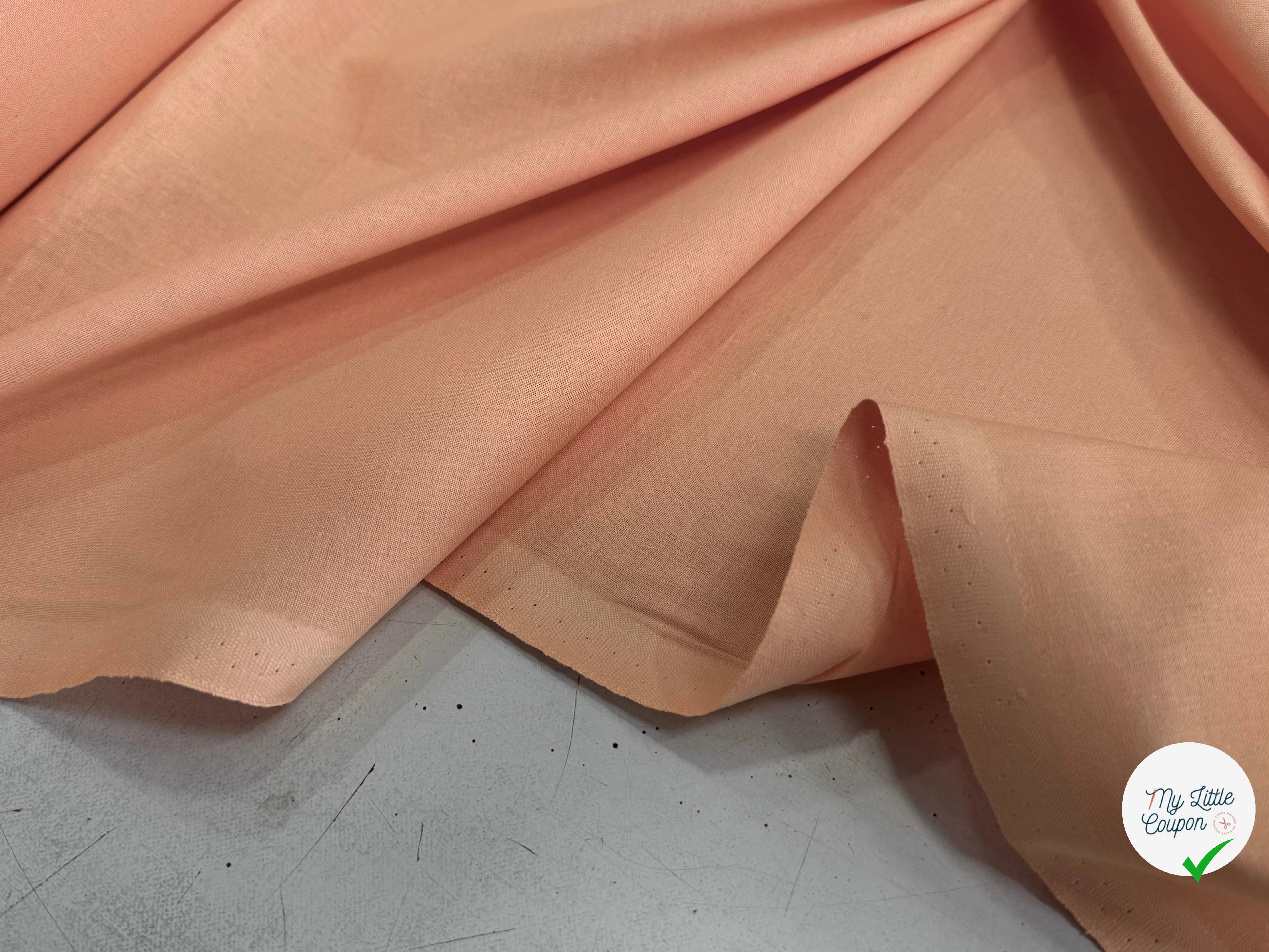 COTON CRETONNE JEKYLL PEACH 358 - My Little Coupon