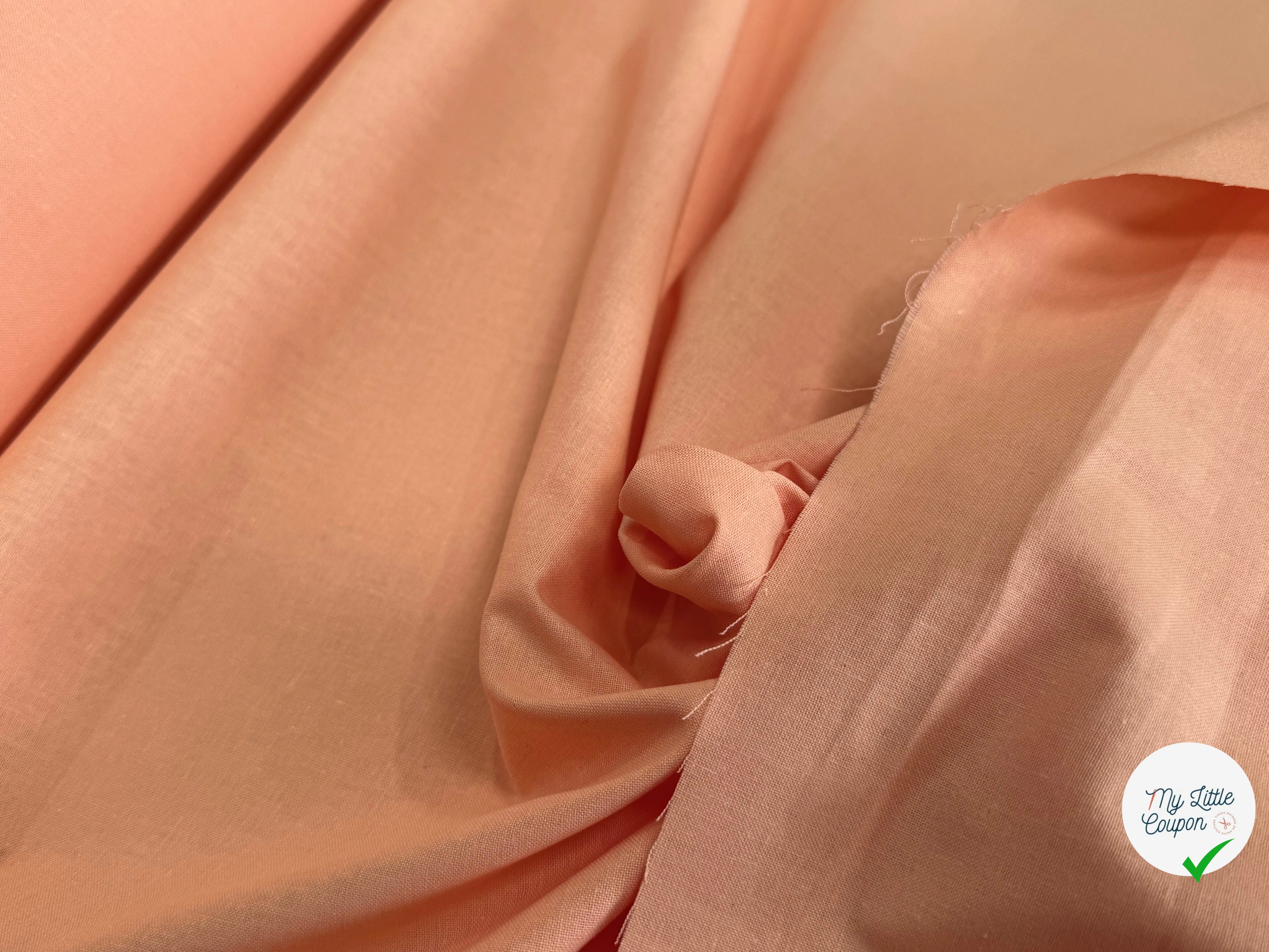 COTON CRETONNE JEKYLL PEACH 358 - My Little Coupon