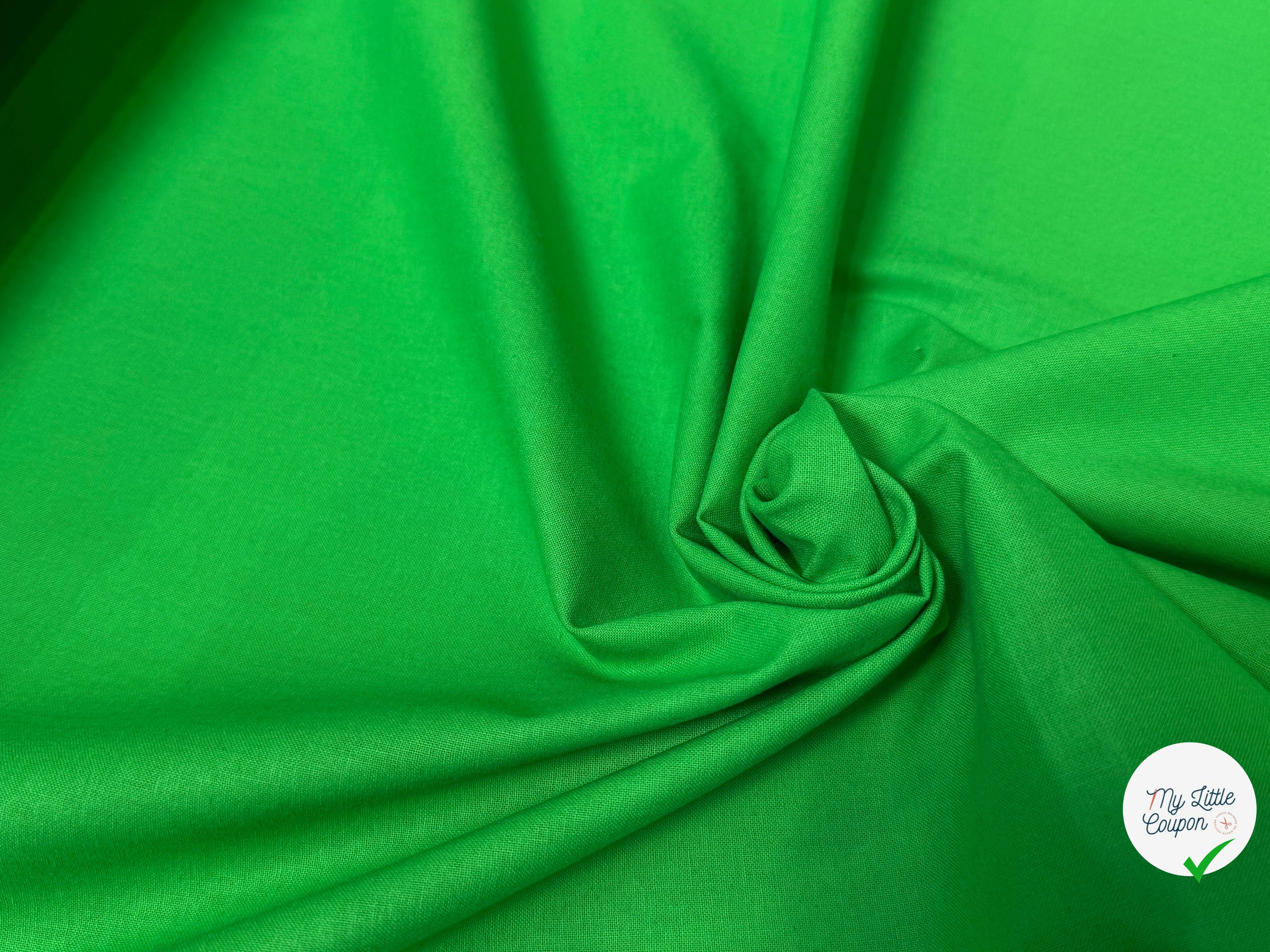COTON CRETONNE JEKYLL VERT CLASSIQUE 236 - My Little Coupon