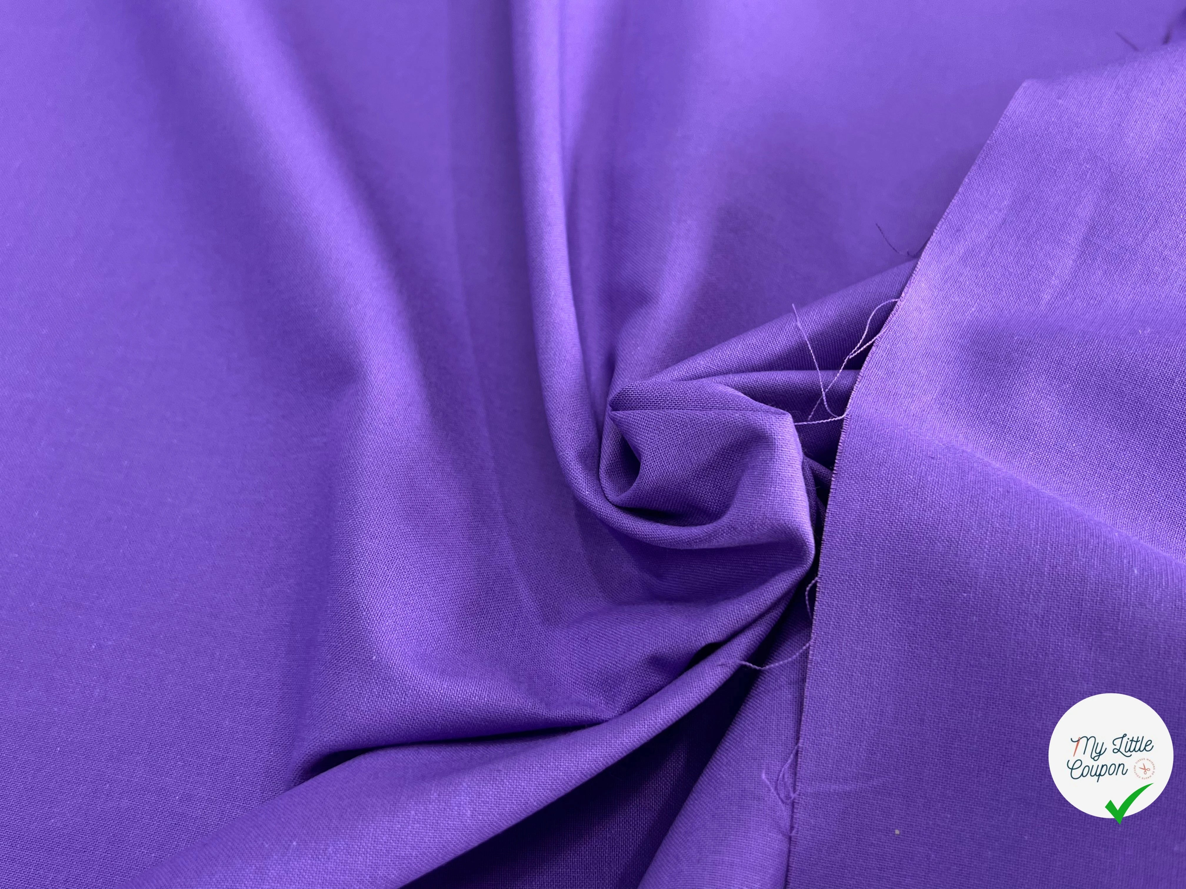 COTON CRETONNE JEKYLL VIOLET 351 - My Little Coupon