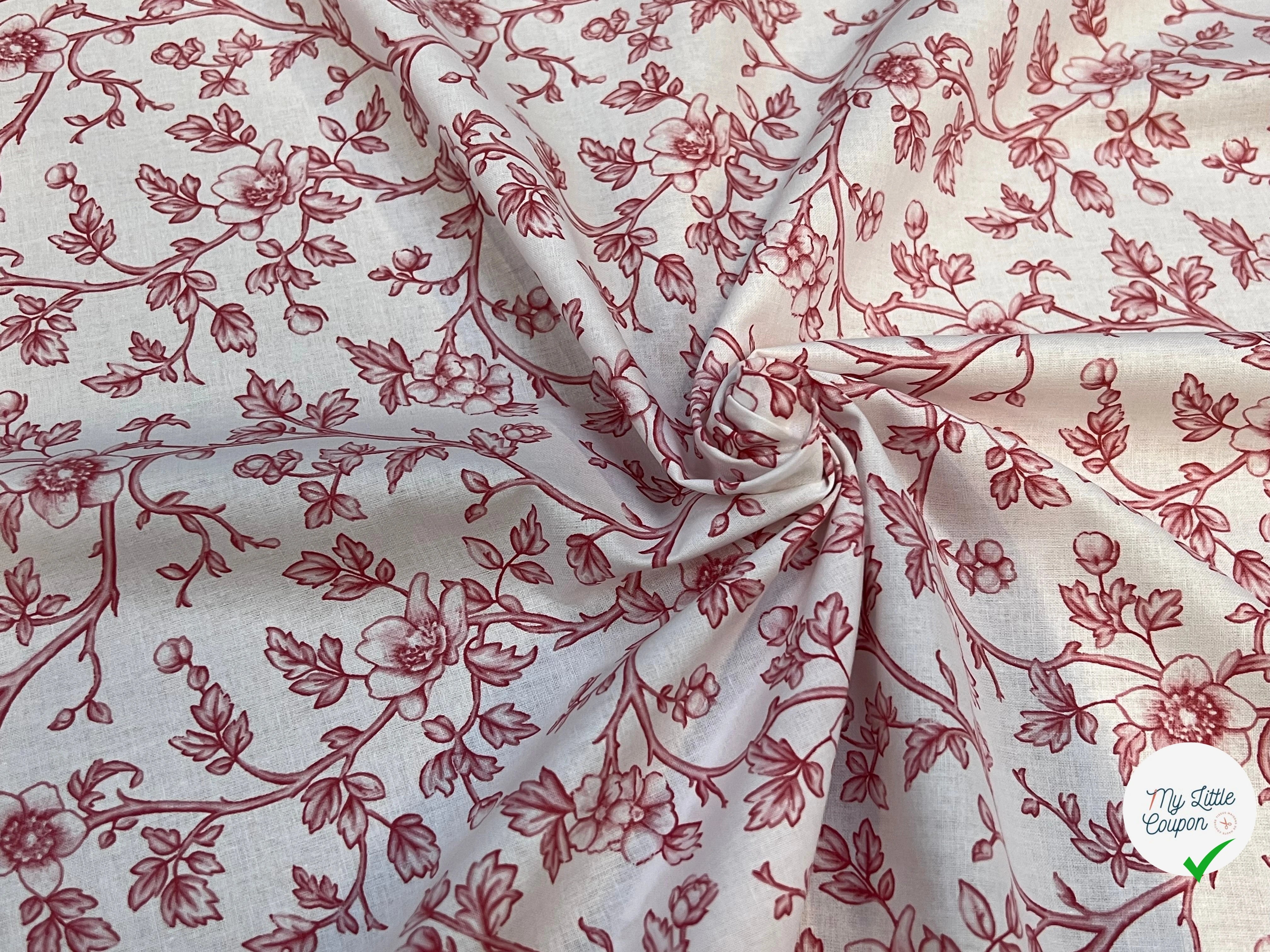 COTON ELISABETH ROUGE - My Little Coupon
