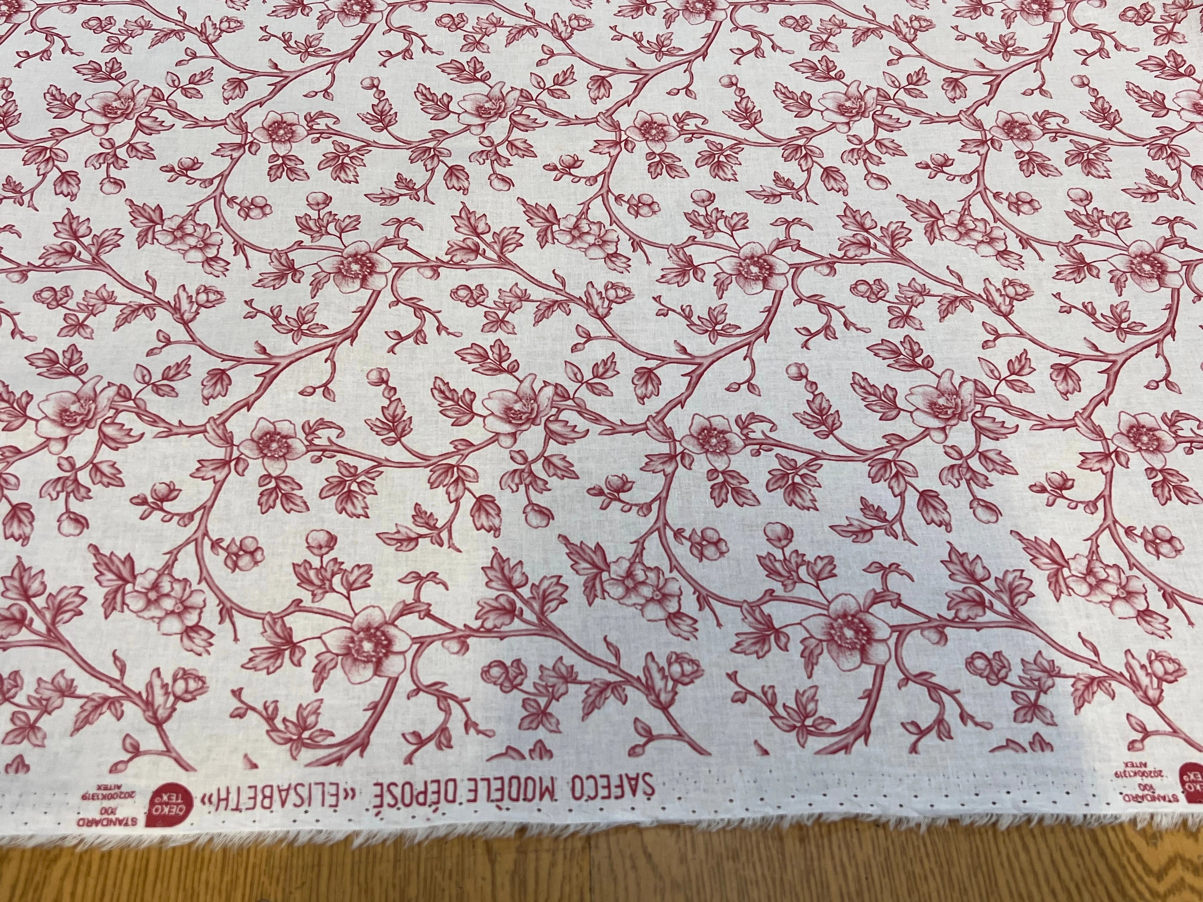 COTON ELISABETH ROUGE - My Little Coupon