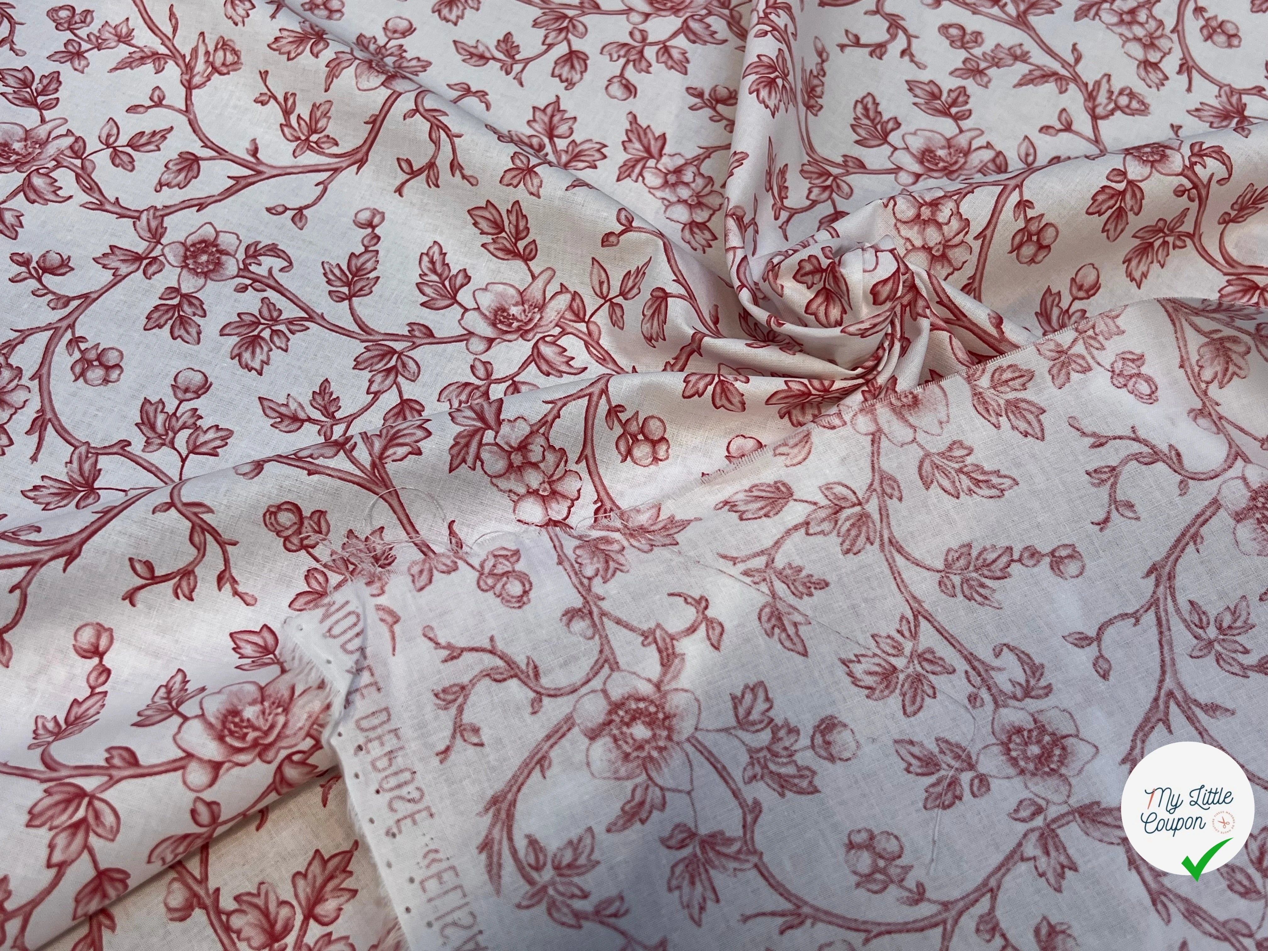 COTON ELISABETH ROUGE - My Little Coupon