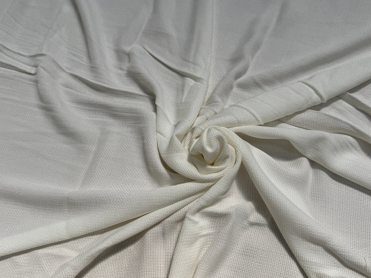 COTON ESPRIT PIQUÉ RESPIRANT BLANC - My Little Coupon
