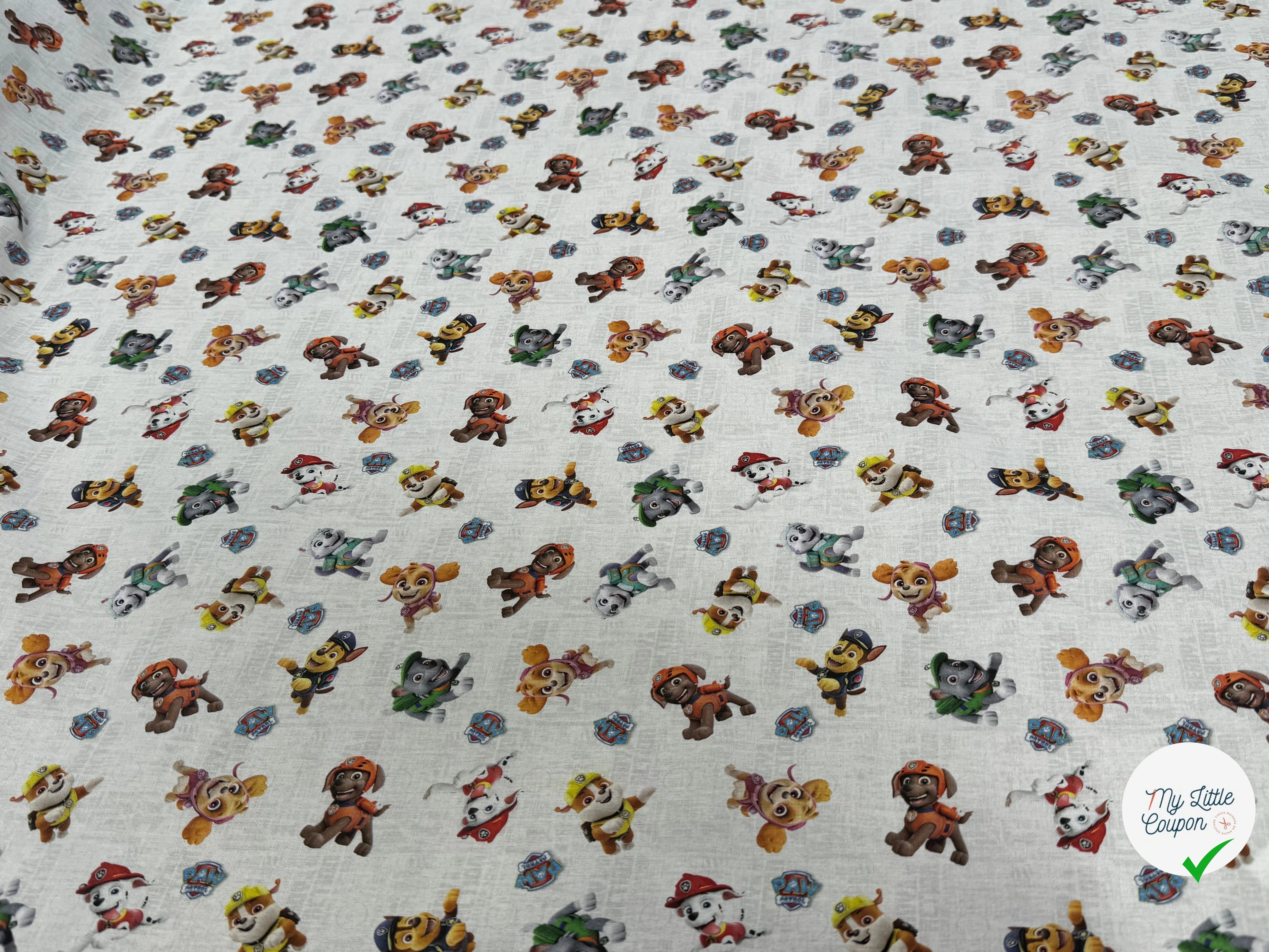 COTON IMPRIMÉ PAW PATROL FRIENDS A60 - My Little Coupon