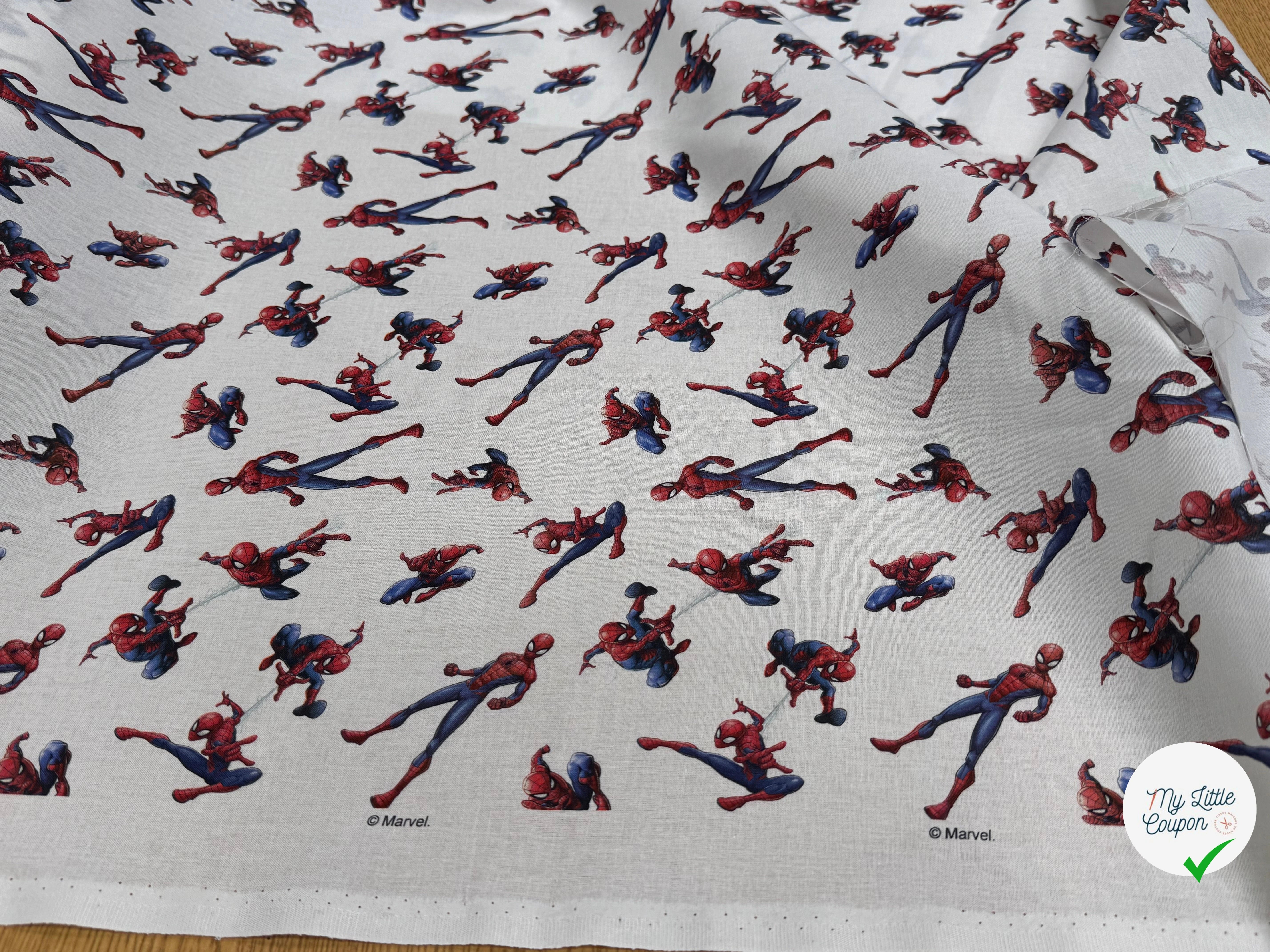 COTON IMPRIMÉ SPIDERMAN A50 - My Little Coupon