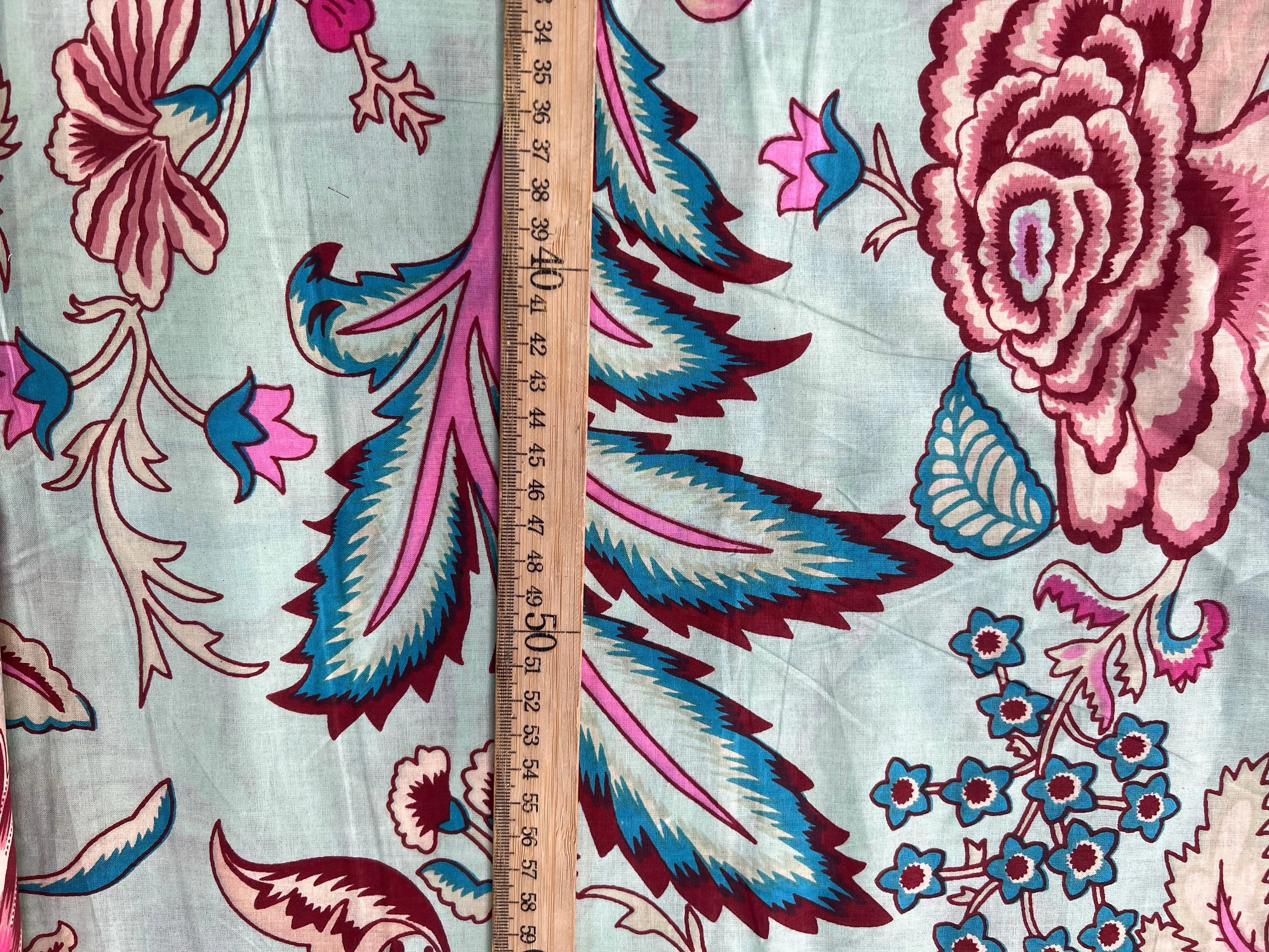 COTON INDIEN TAJ-MAHAL 030 CIEL LAIZE 110 - My Little Coupon