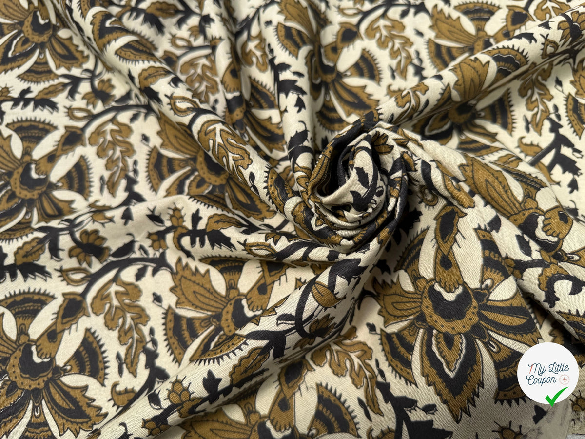 COTON INDIEN TAJ-MAHAL LAIZE 110 - My Little Coupon