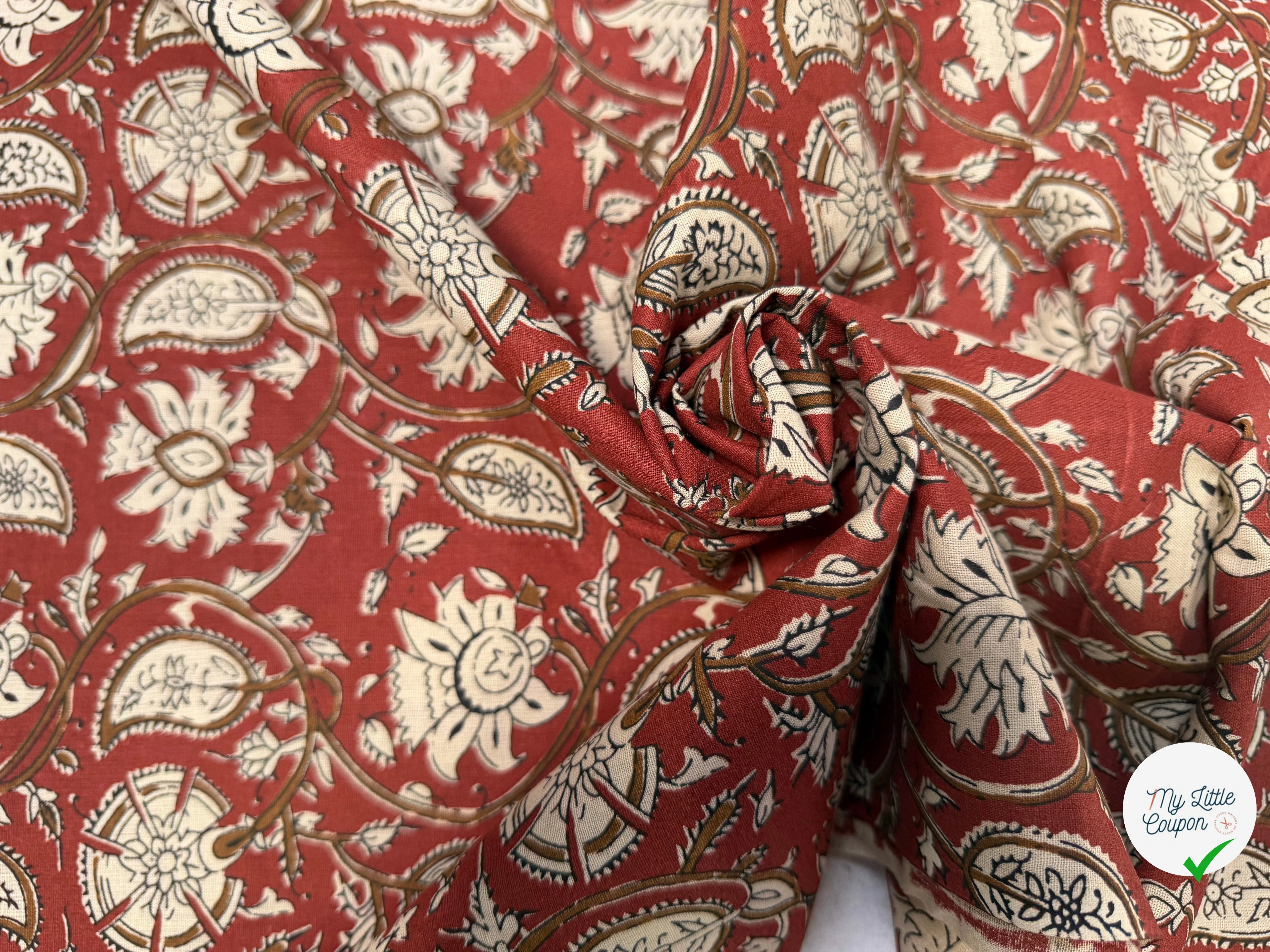 COTON INDIEN TAJ-MAHAL LAIZE 110 - My Little Coupon