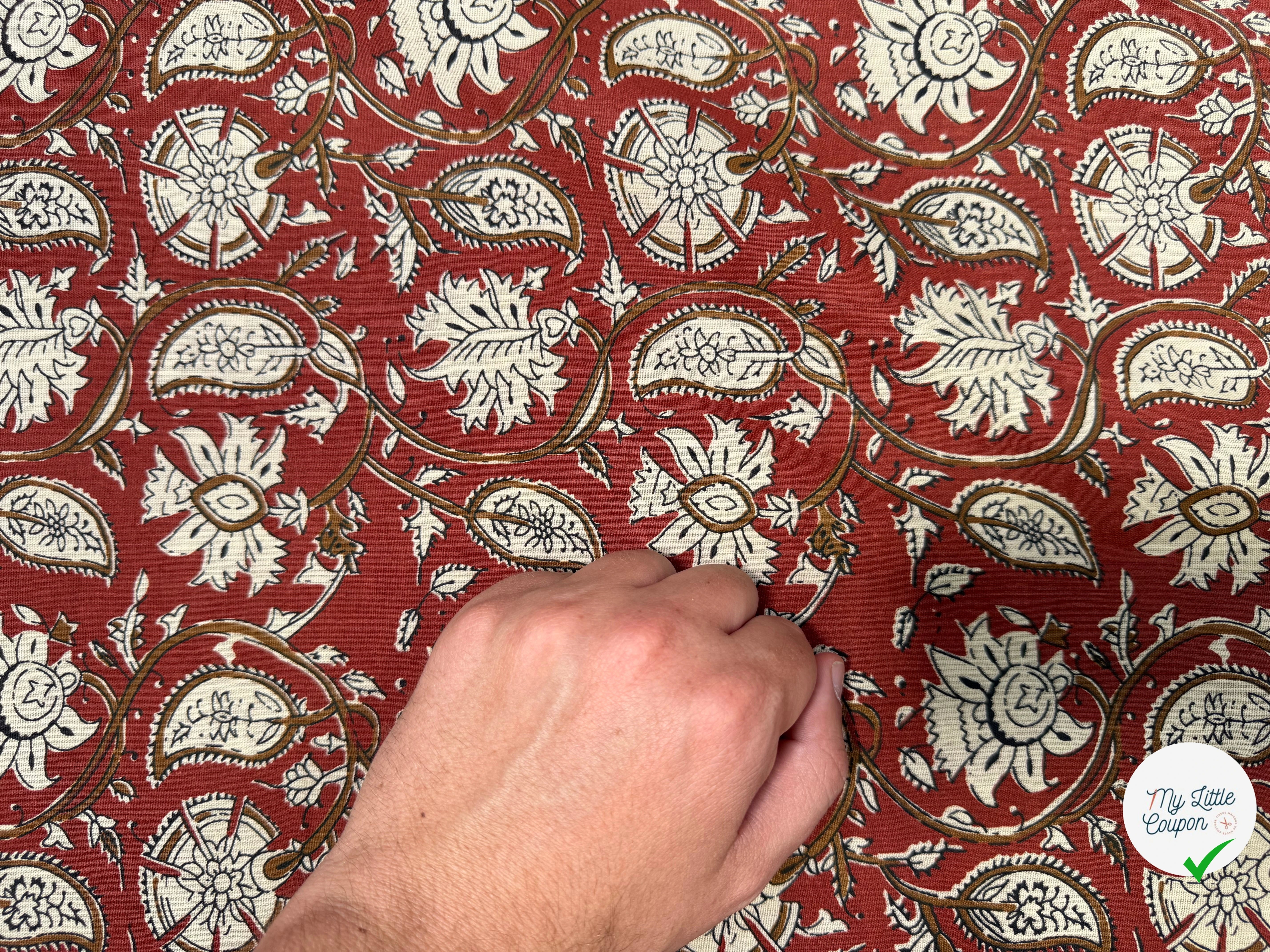 COTON INDIEN TAJ-MAHAL LAIZE 110 - My Little Coupon