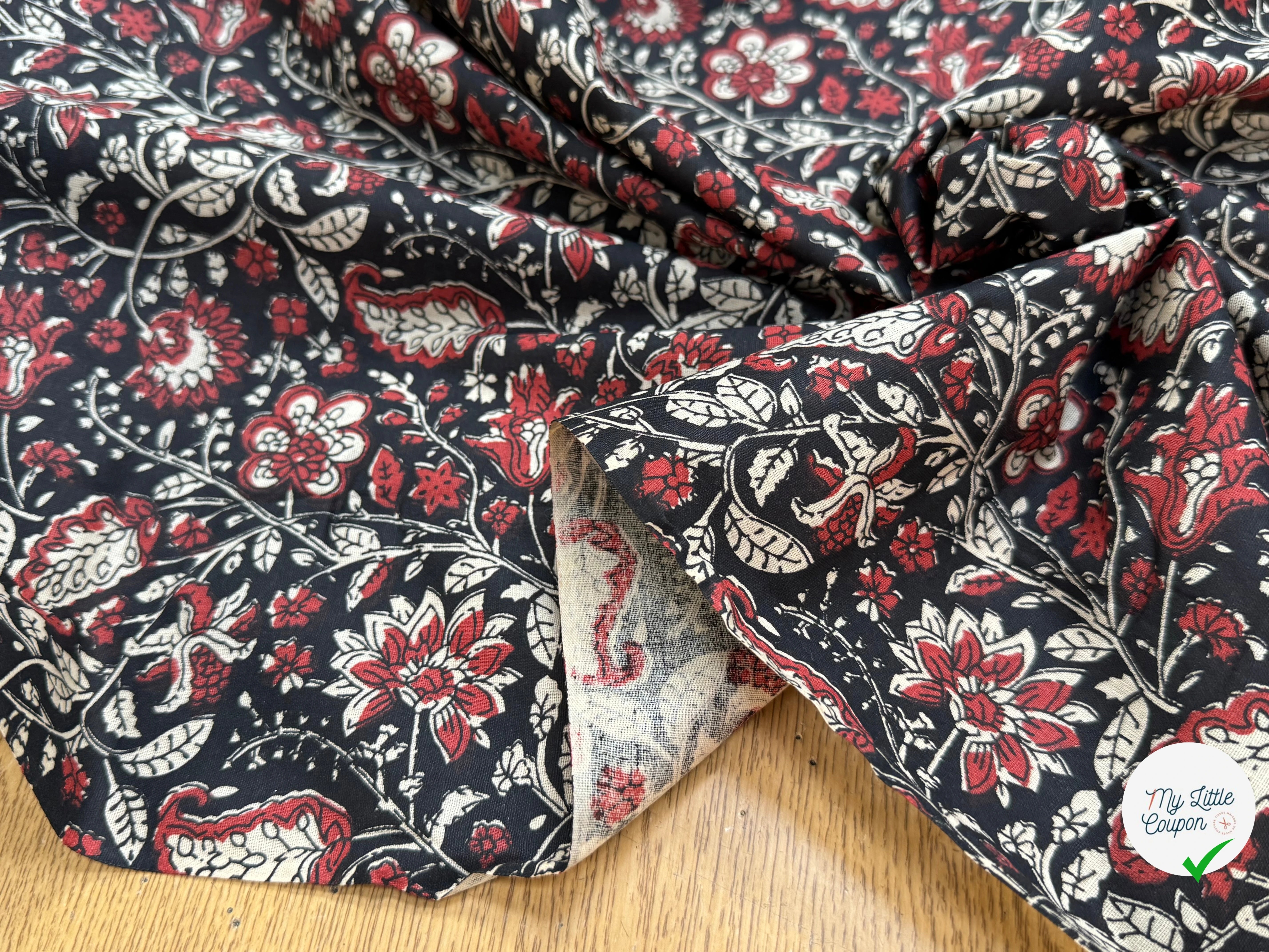 COTON INDIEN TAJ-MAHAL LAIZE 110 - My Little Coupon