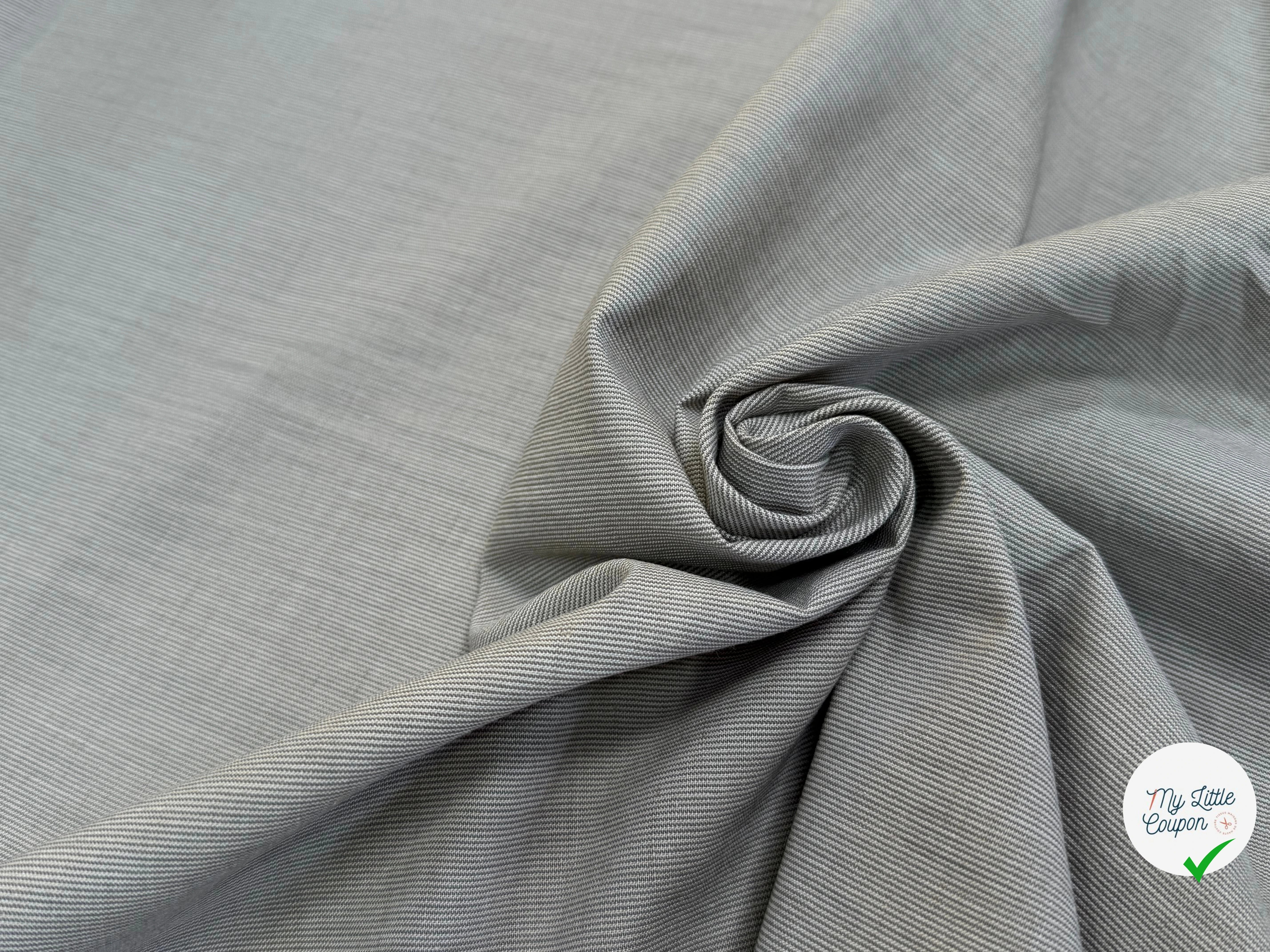 COTON LIN ESPRIT EXFORD UTRA BEAU GRIS 34% LIN - My Little Coupon