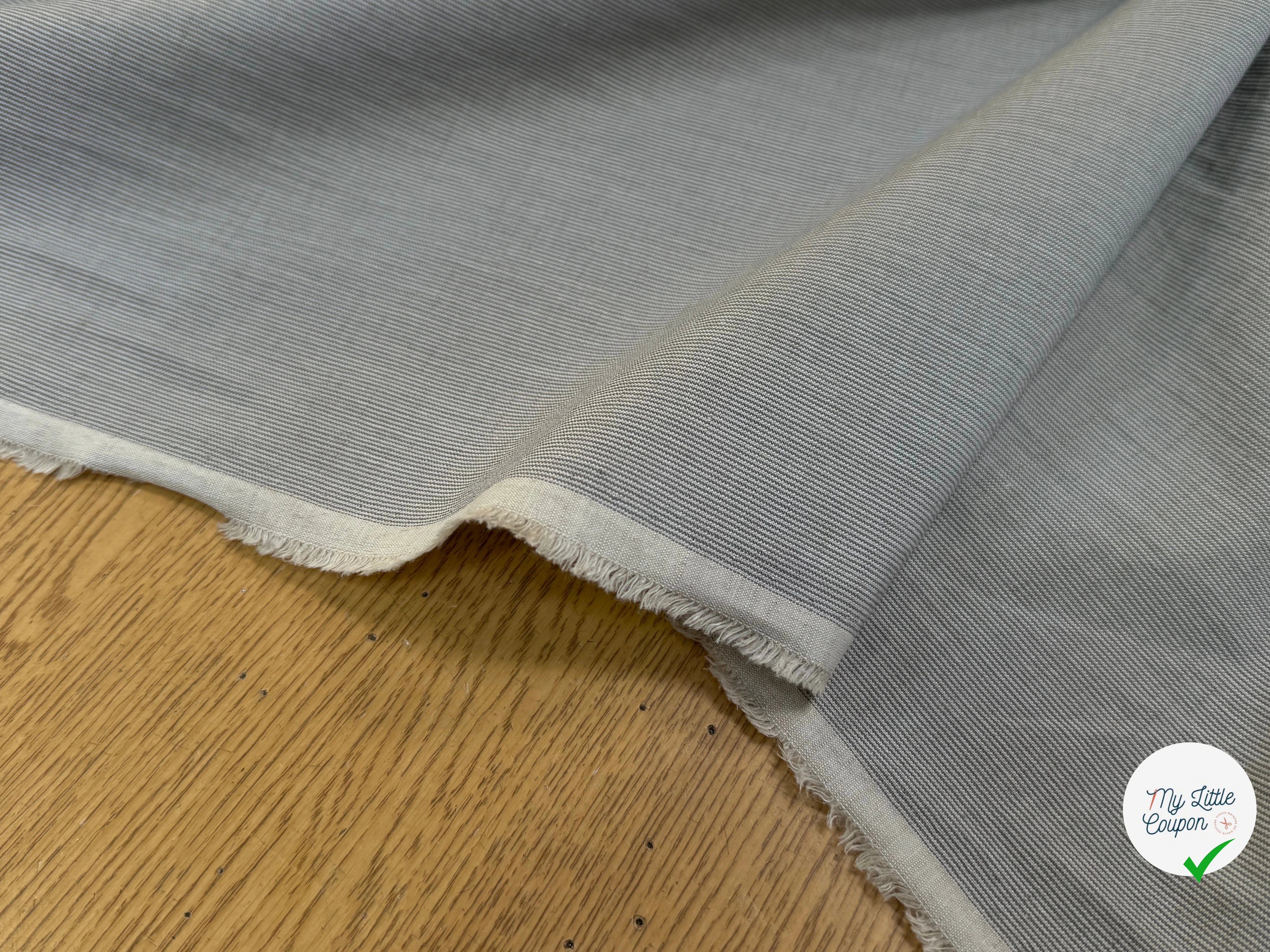 COTON LIN ESPRIT EXFORD UTRA BEAU GRIS 34% LIN - My Little Coupon