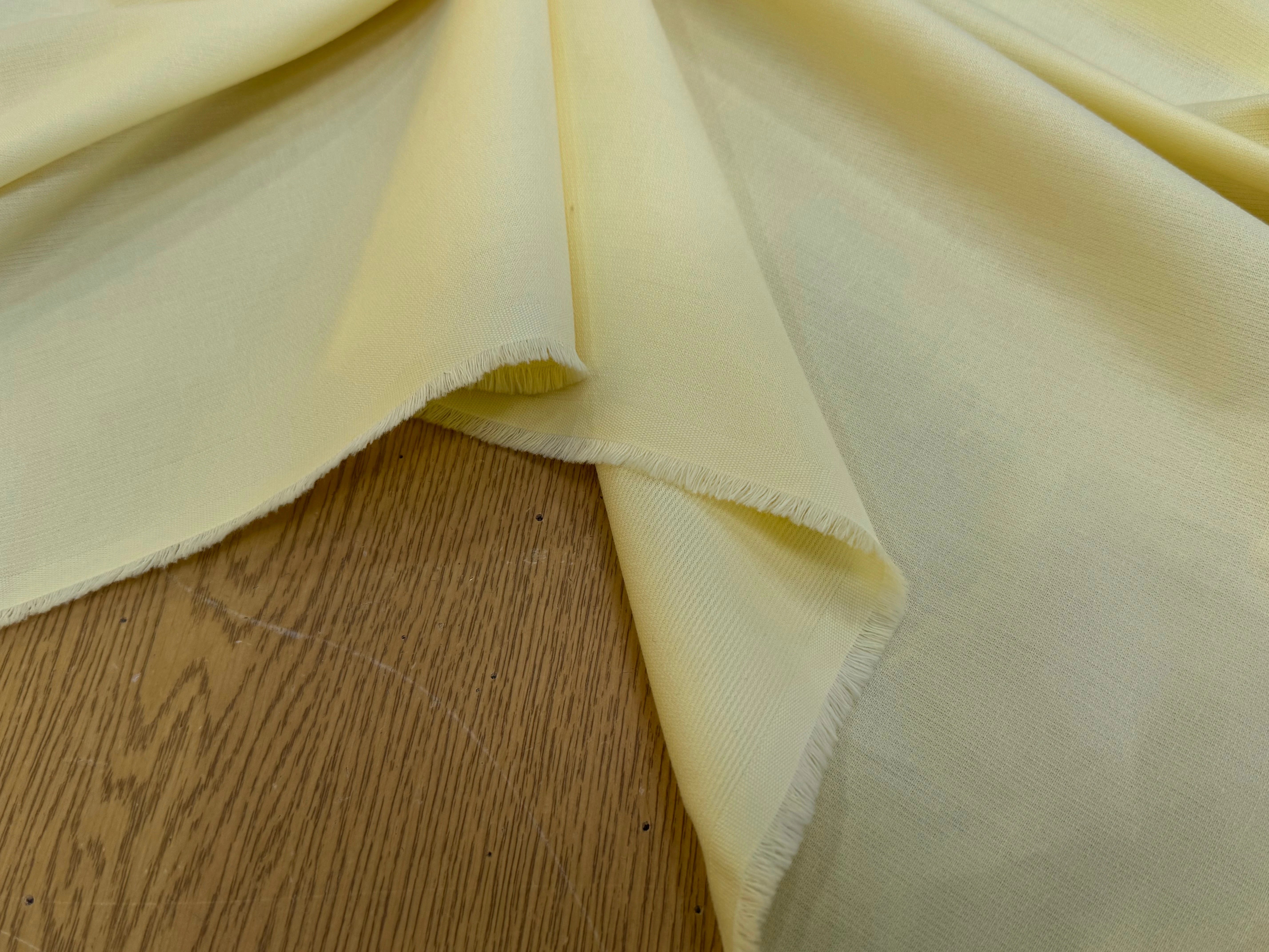 COTON RAYÉ BELLE TENUE JAUNE CLAIR - My Little Coupon