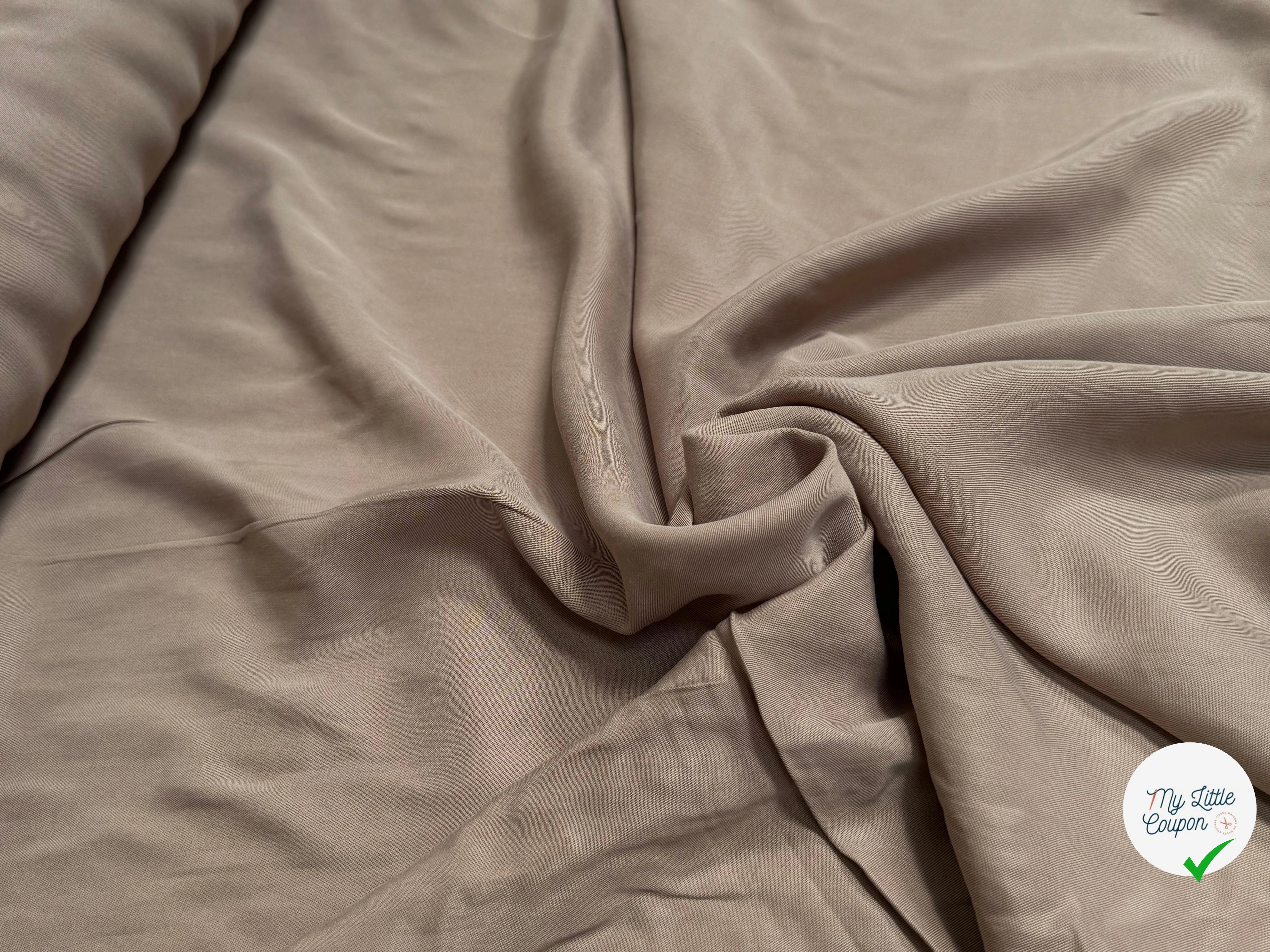 COTON SOUPLE BEIGE MARRONÉ BEAU TOUCHER - My Little Coupon