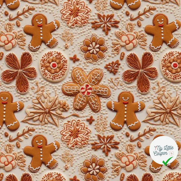 COTONNADE PAINDEPICES BEIGE / CAMEL 1E NUM Y1 150 - My Little Coupon