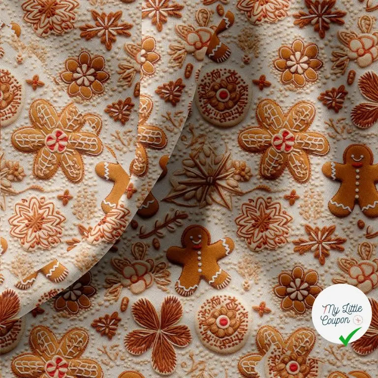 COTONNADE PAINDEPICES BEIGE / CAMEL 1E NUM Y1 150 - My Little Coupon