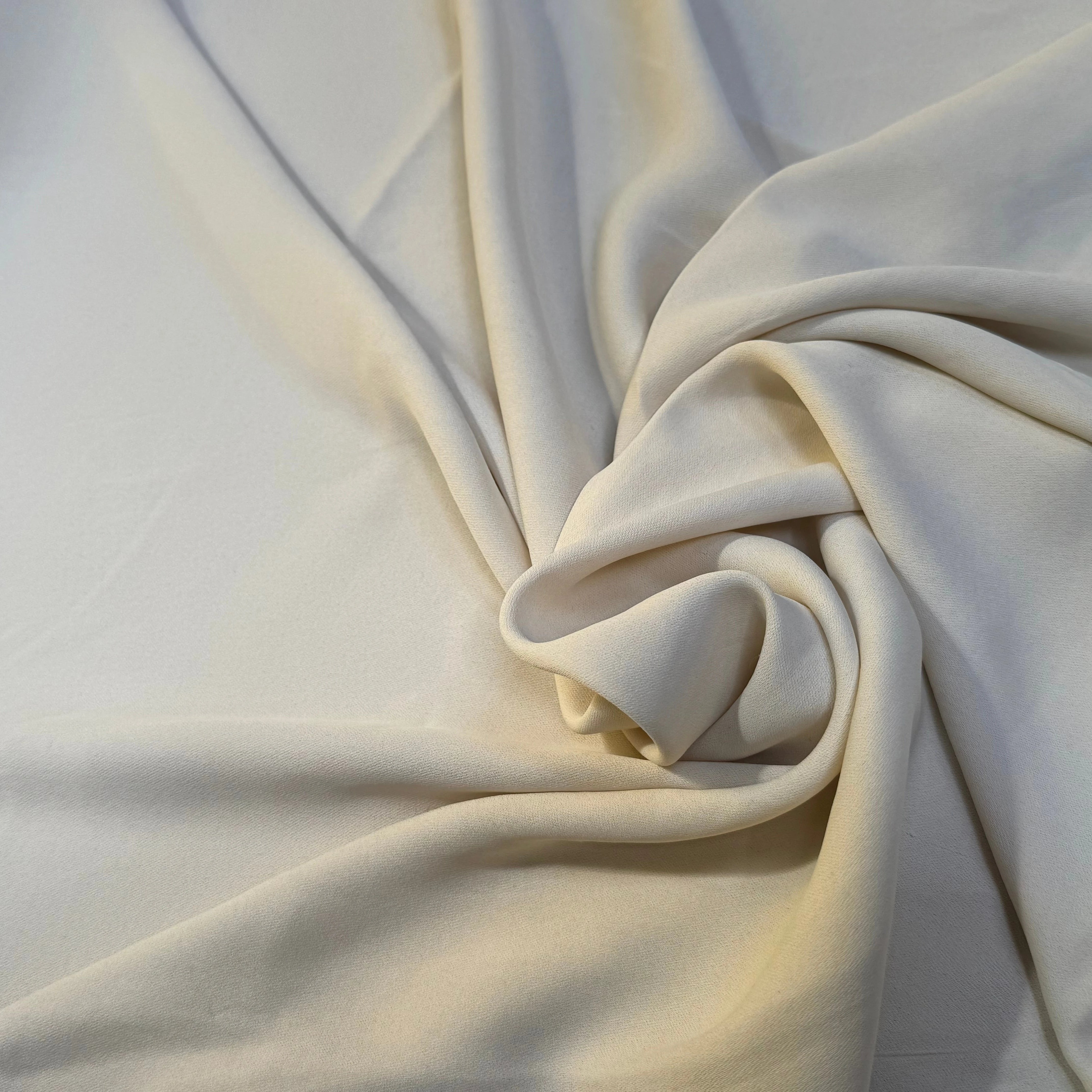 CREPE 100% VISCOSE FLUIDE SUPER TOMBÉ BEIGE CAFÉ AU LAIT - My Little Coupon