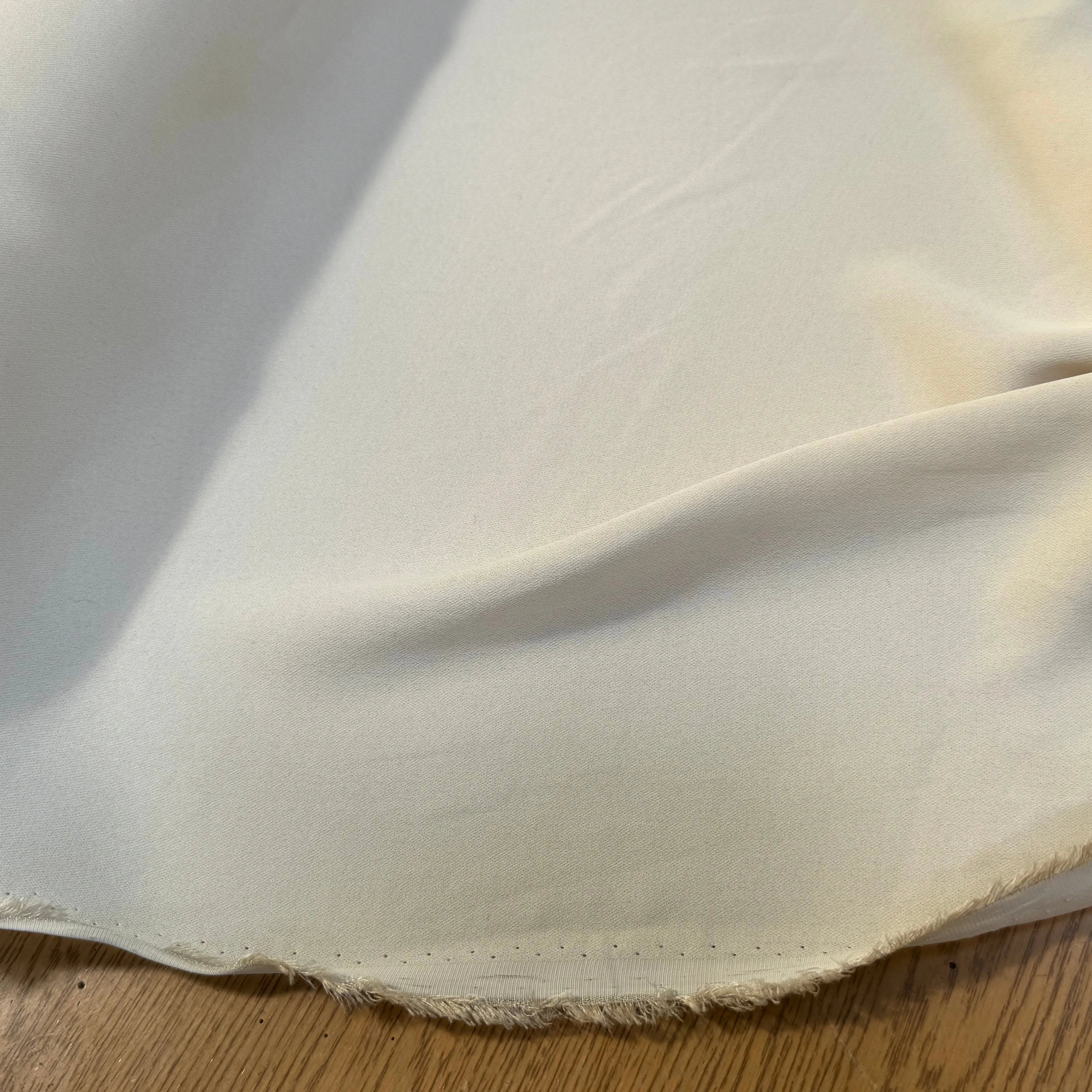 CREPE 100% VISCOSE FLUIDE SUPER TOMBÉ BEIGE CAFÉ AU LAIT - My Little Coupon