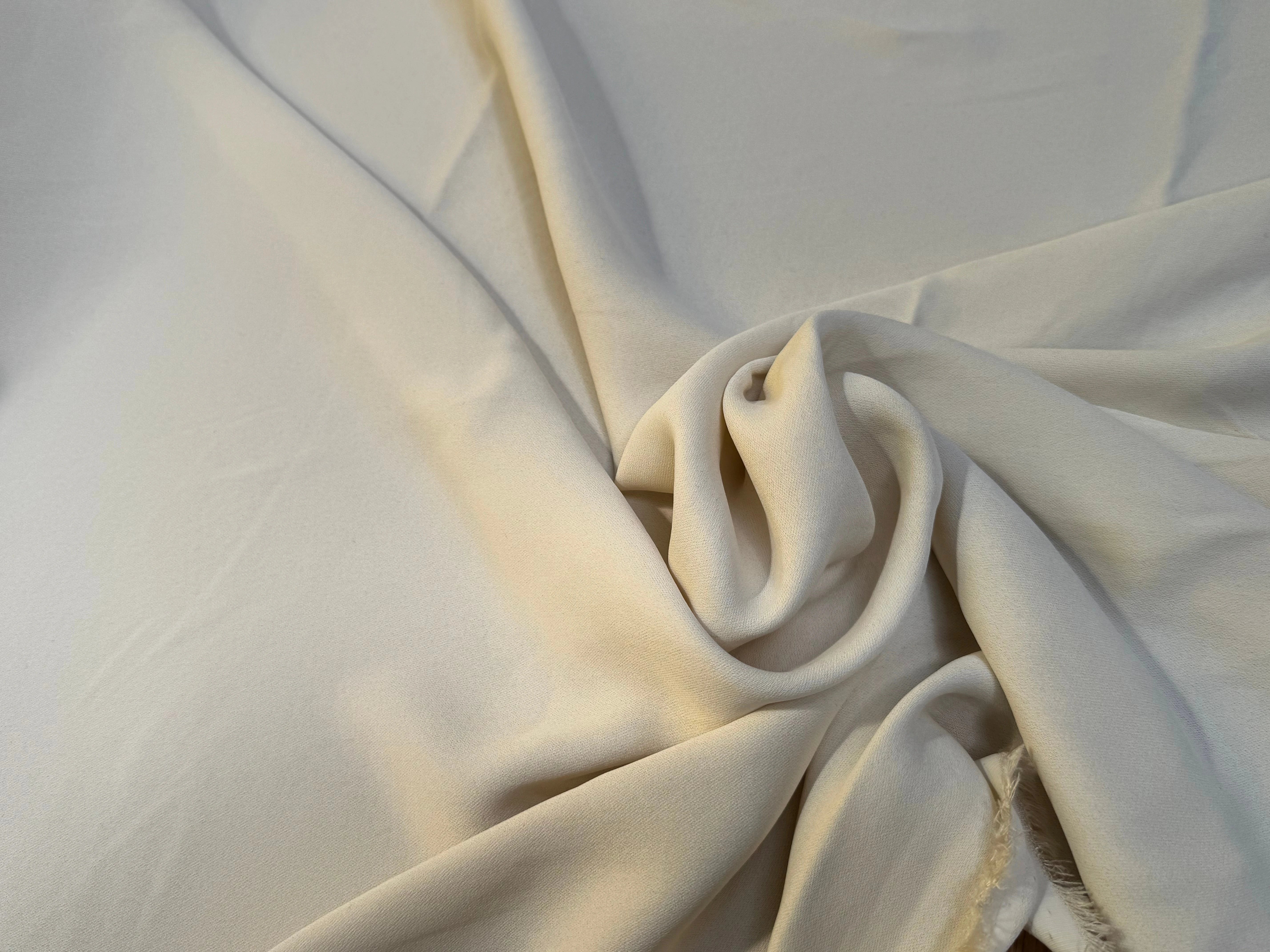 CREPE 100% VISCOSE FLUIDE SUPER TOMBÉ BEIGE CAFÉ AU LAIT - My Little Coupon