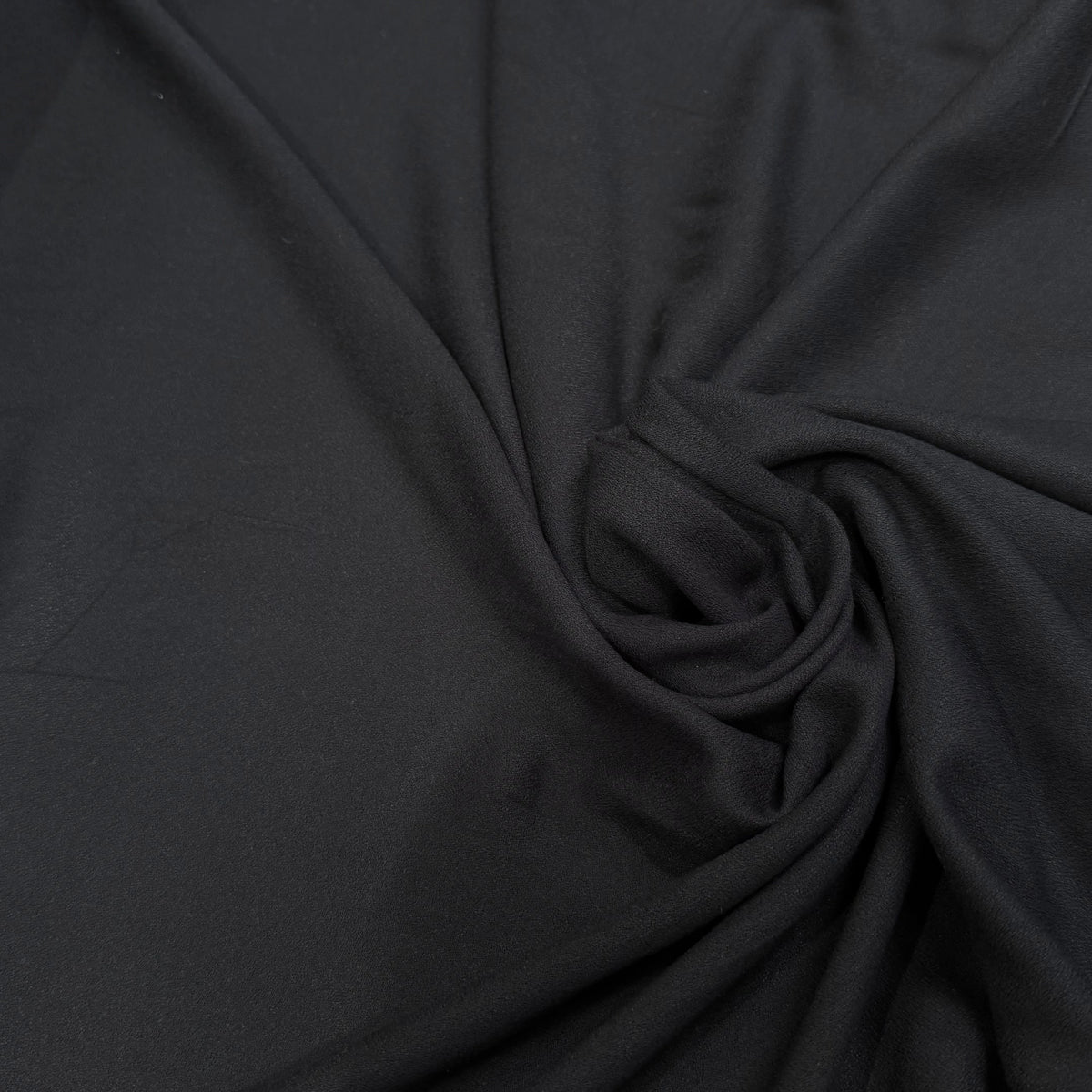 CREPE 100% VISCOSE TOMBÉ FLUIDE NOIR CHIC - My Little Coupon