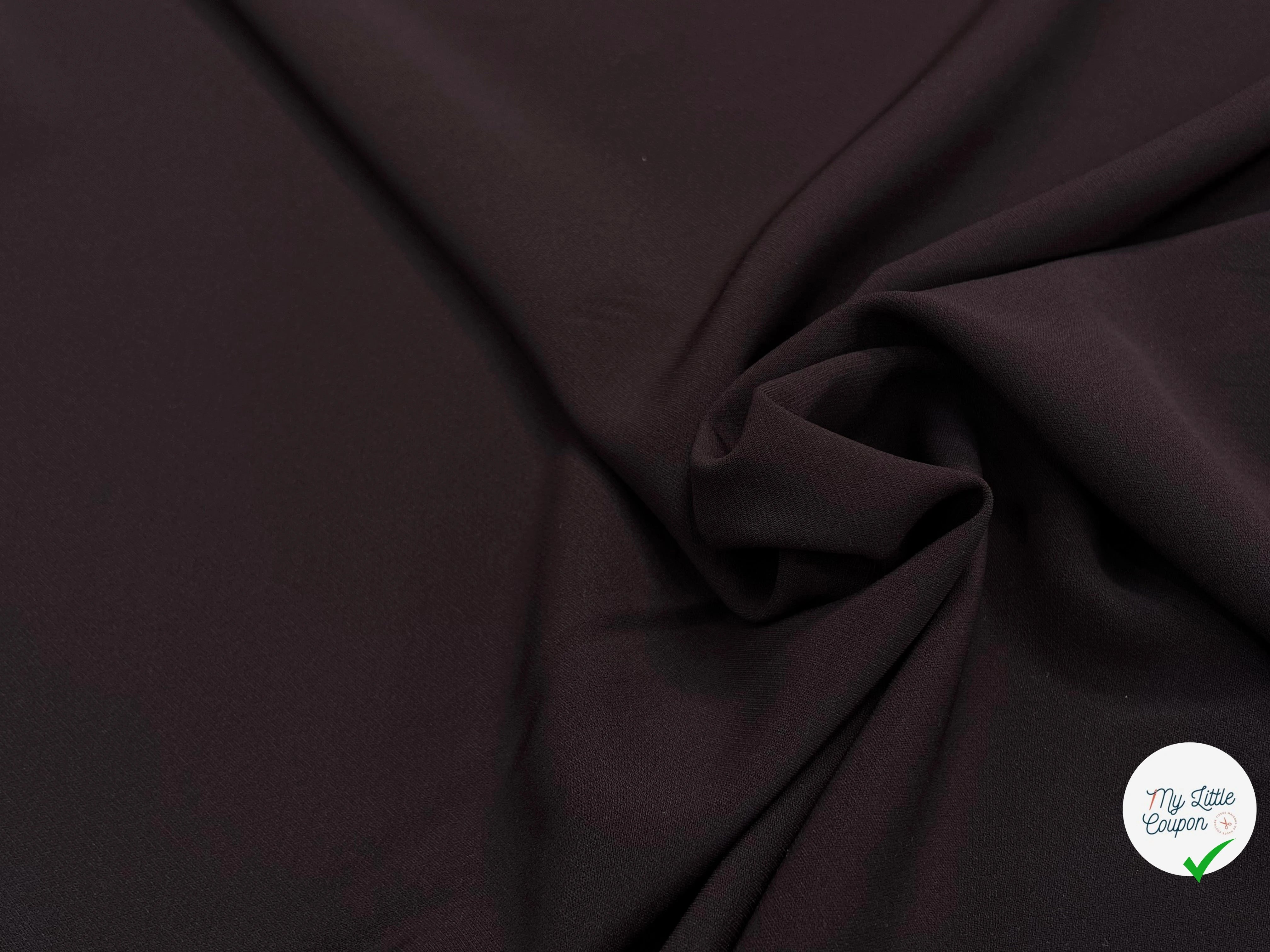 CREPE ACETATE VISCOSE LOURD STRETCH COLORIS MUSCAT - My Little Coupon