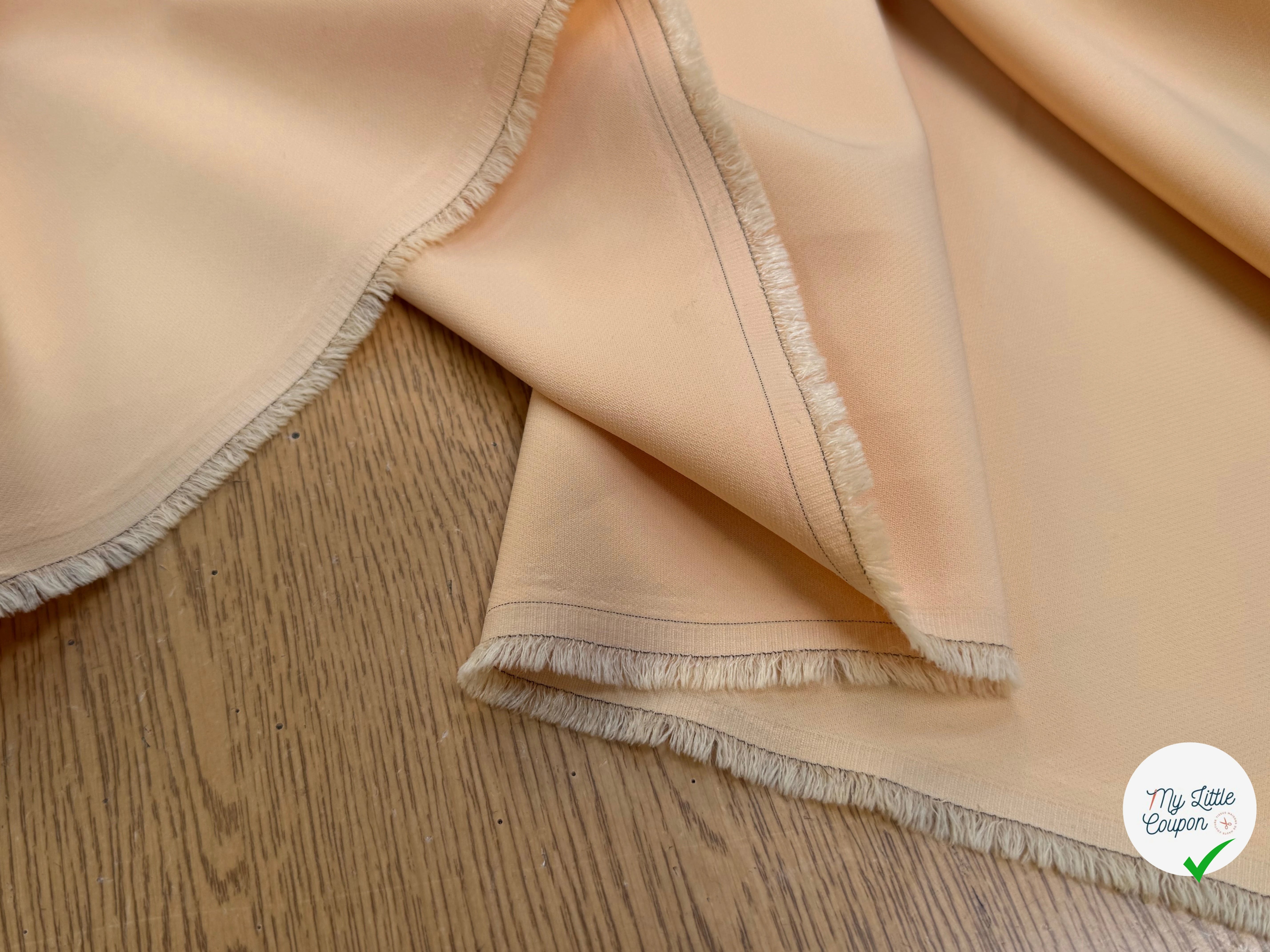 CREPE BEAU TOMBÉ DAWN ORANGE STRETCH - My Little Coupon