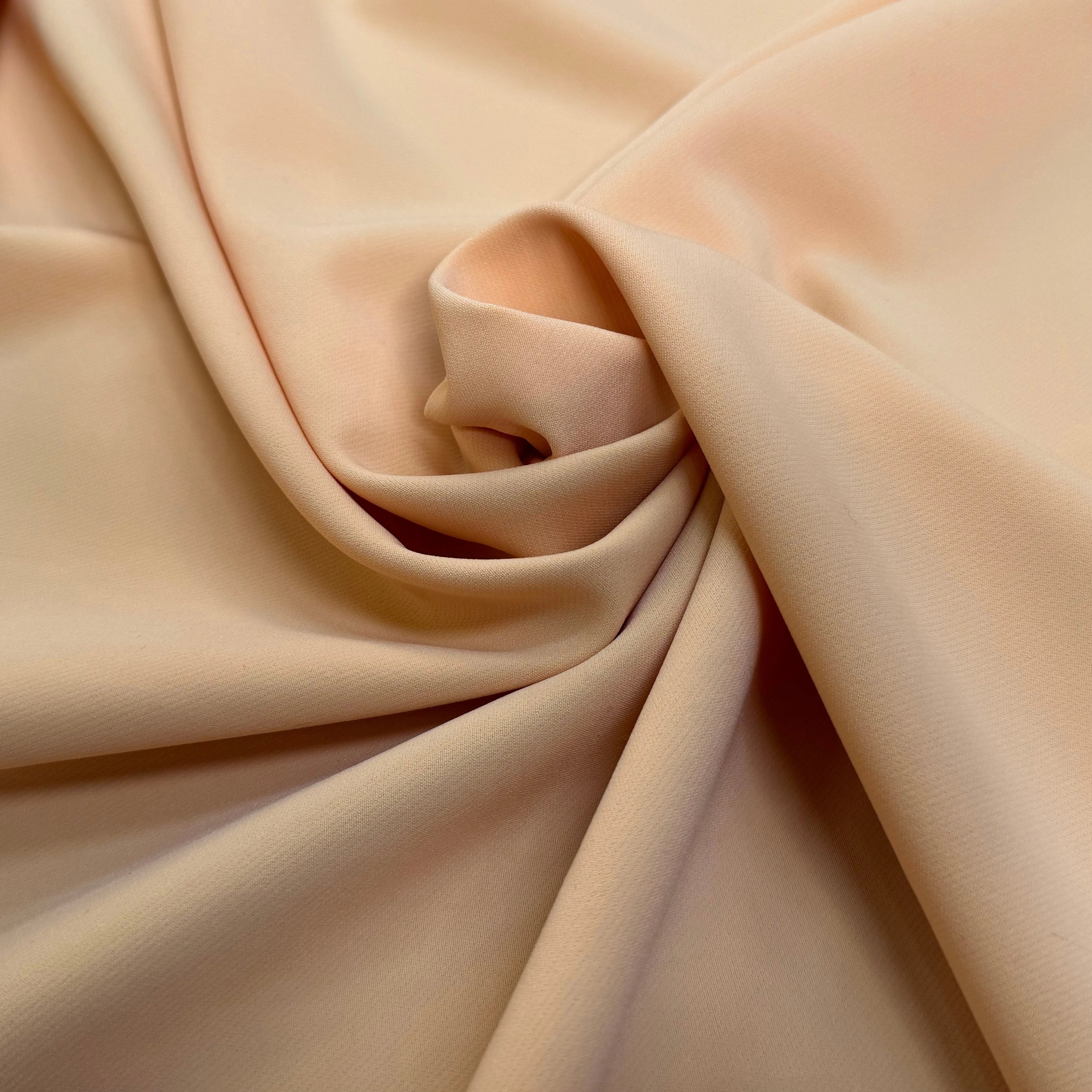 CREPE BEAU TOMBÉ DAWN ORANGE STRETCH - My Little Coupon