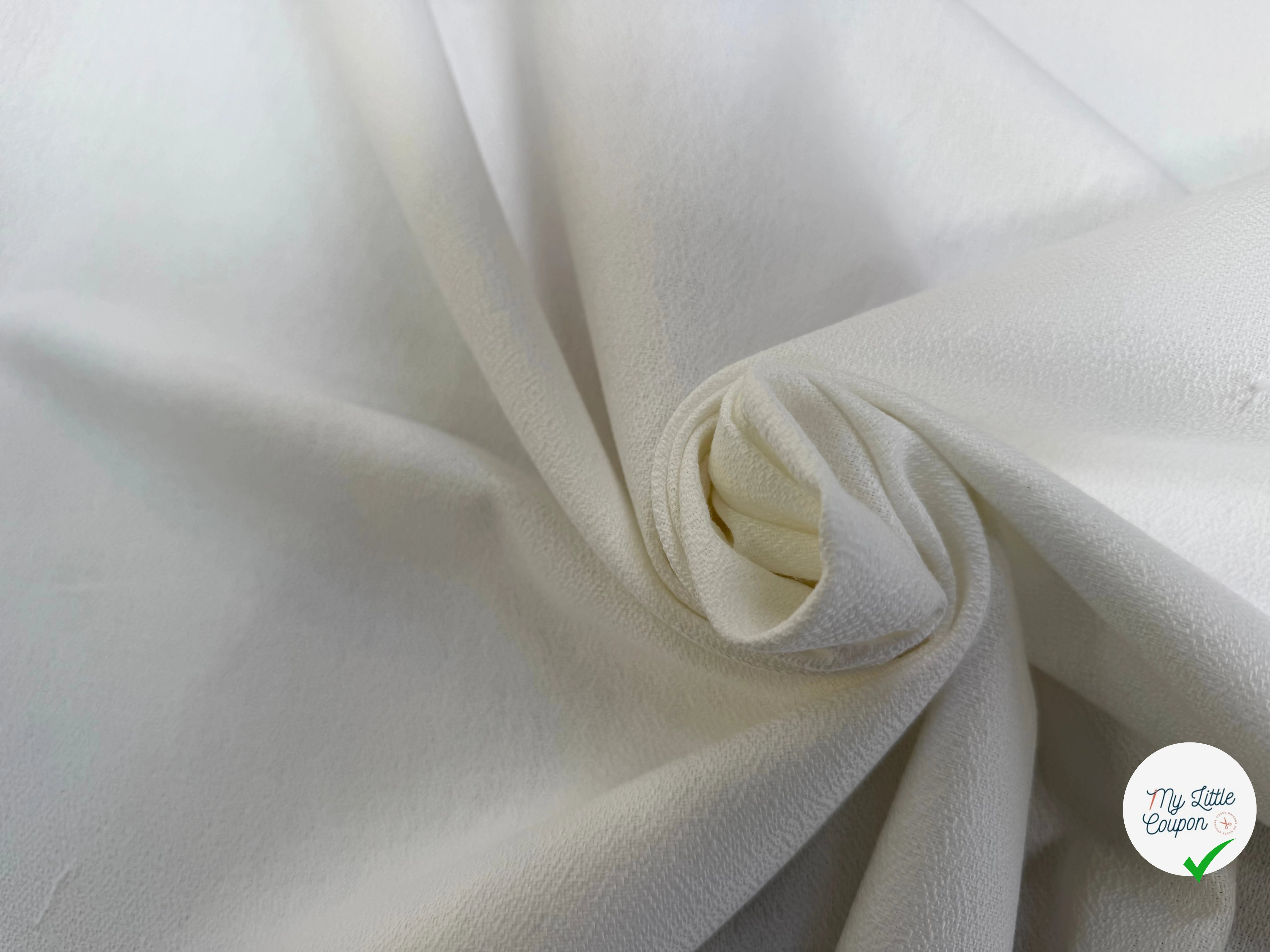 CREPE COTON NATTÉ QUALITÉ COUTURE MADE IN FRANCE 🇫🇷 - My Little Coupon