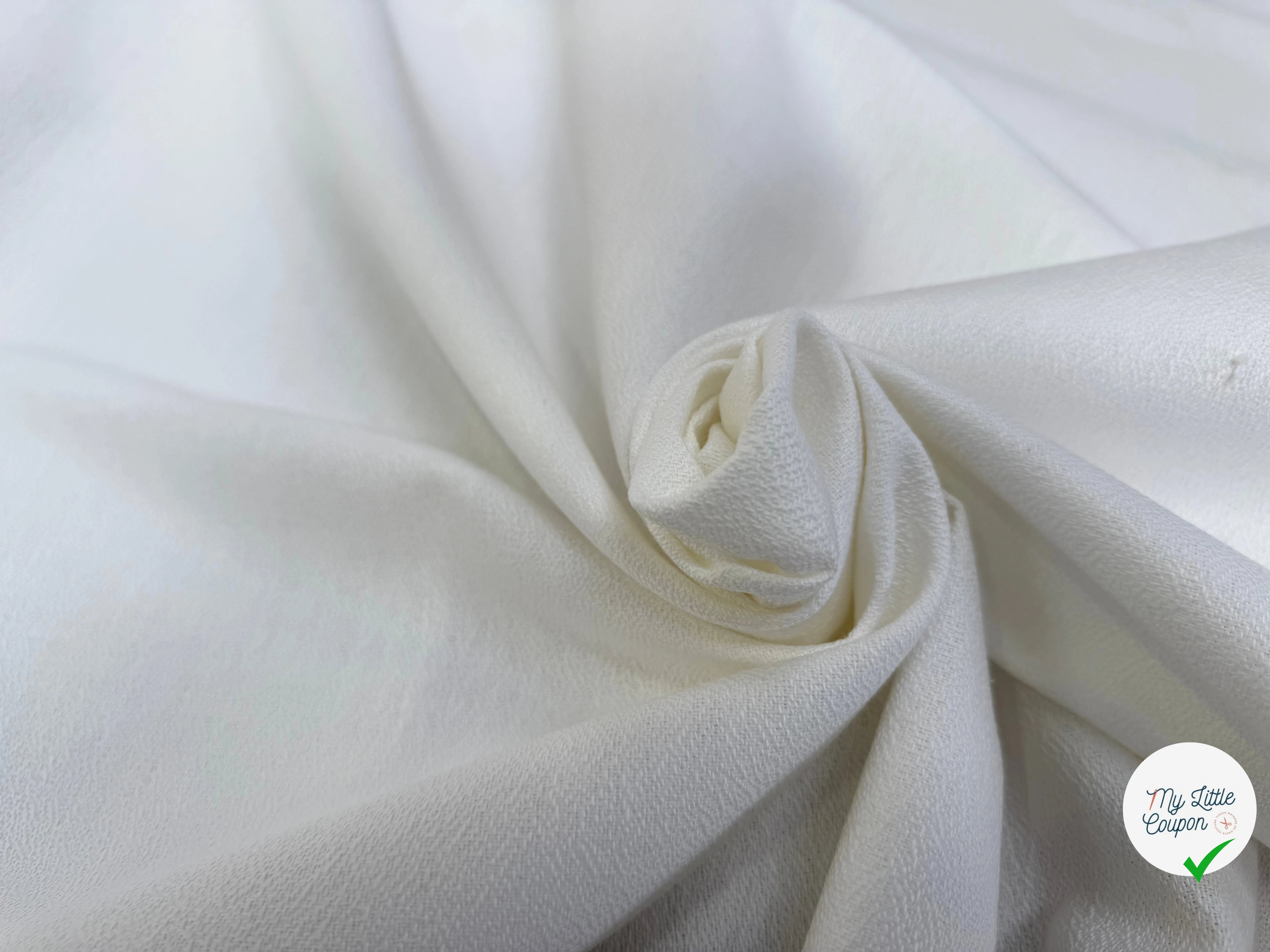 CREPE COTON NATTÉ QUALITÉ COUTURE MADE IN FRANCE 🇫🇷 - My Little Coupon