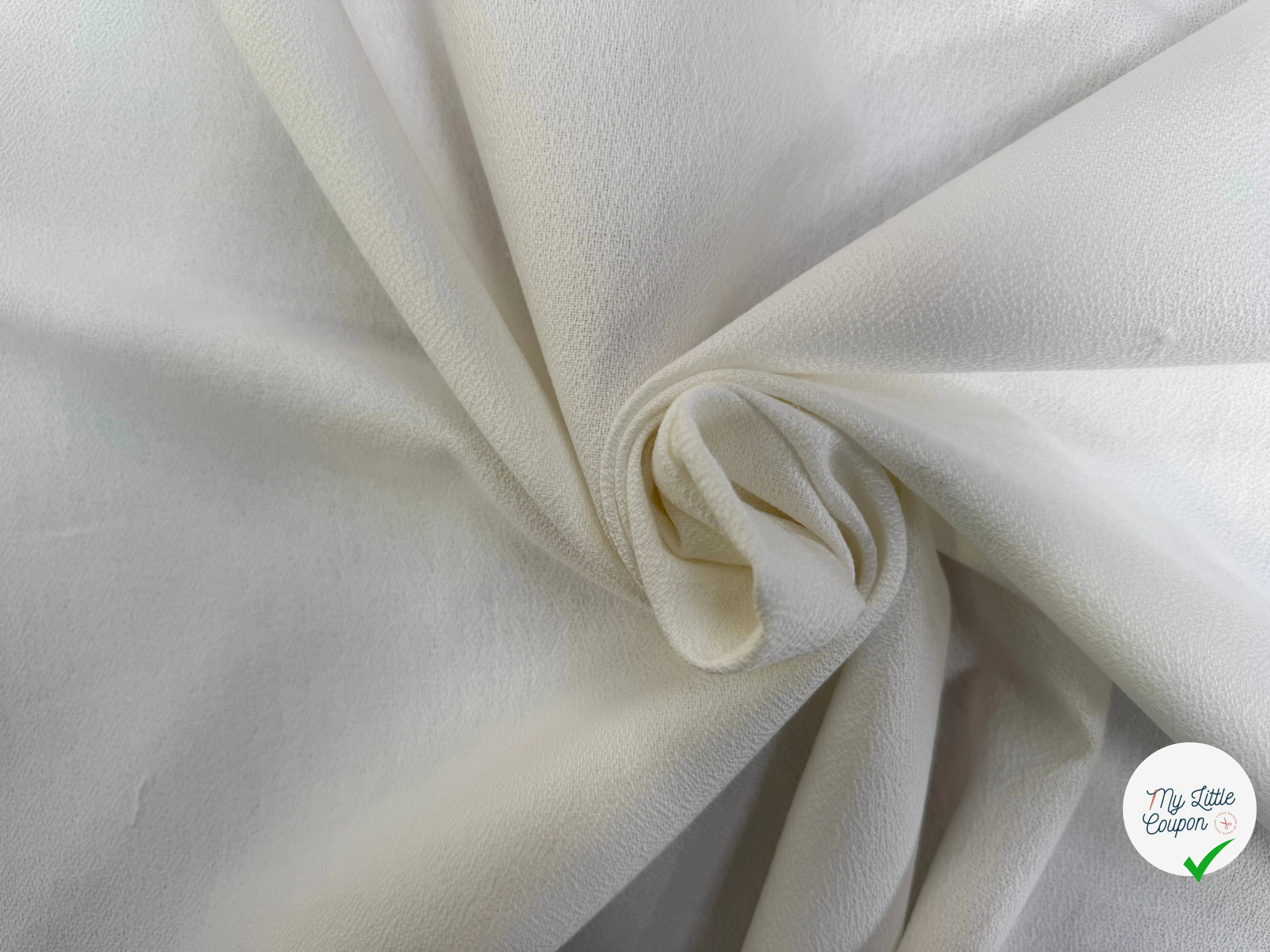 CREPE COTON NATTÉ QUALITÉ COUTURE MADE IN FRANCE 🇫🇷 - My Little Coupon