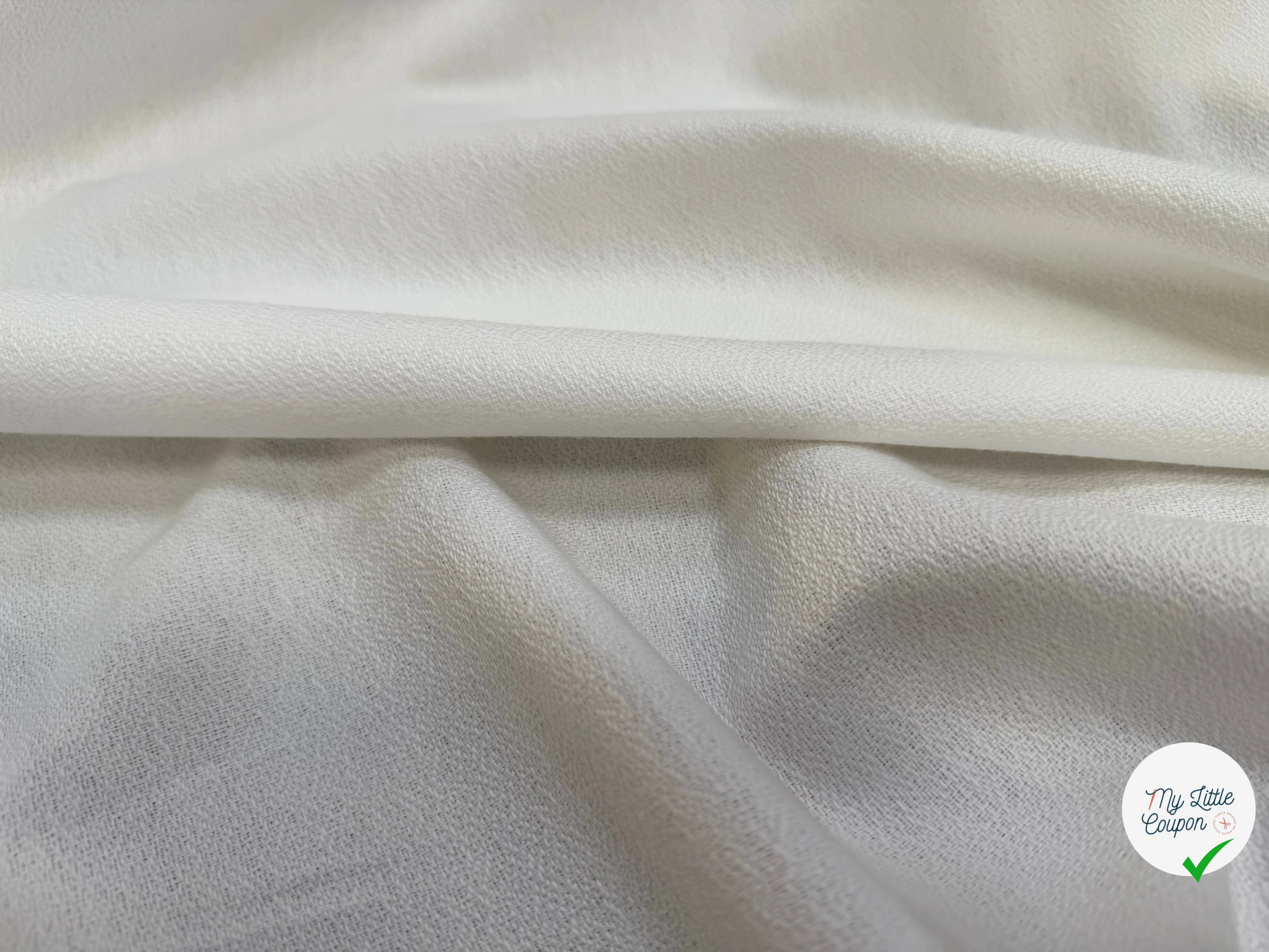 CREPE COTON NATTÉ QUALITÉ COUTURE MADE IN FRANCE 🇫🇷 - My Little Coupon