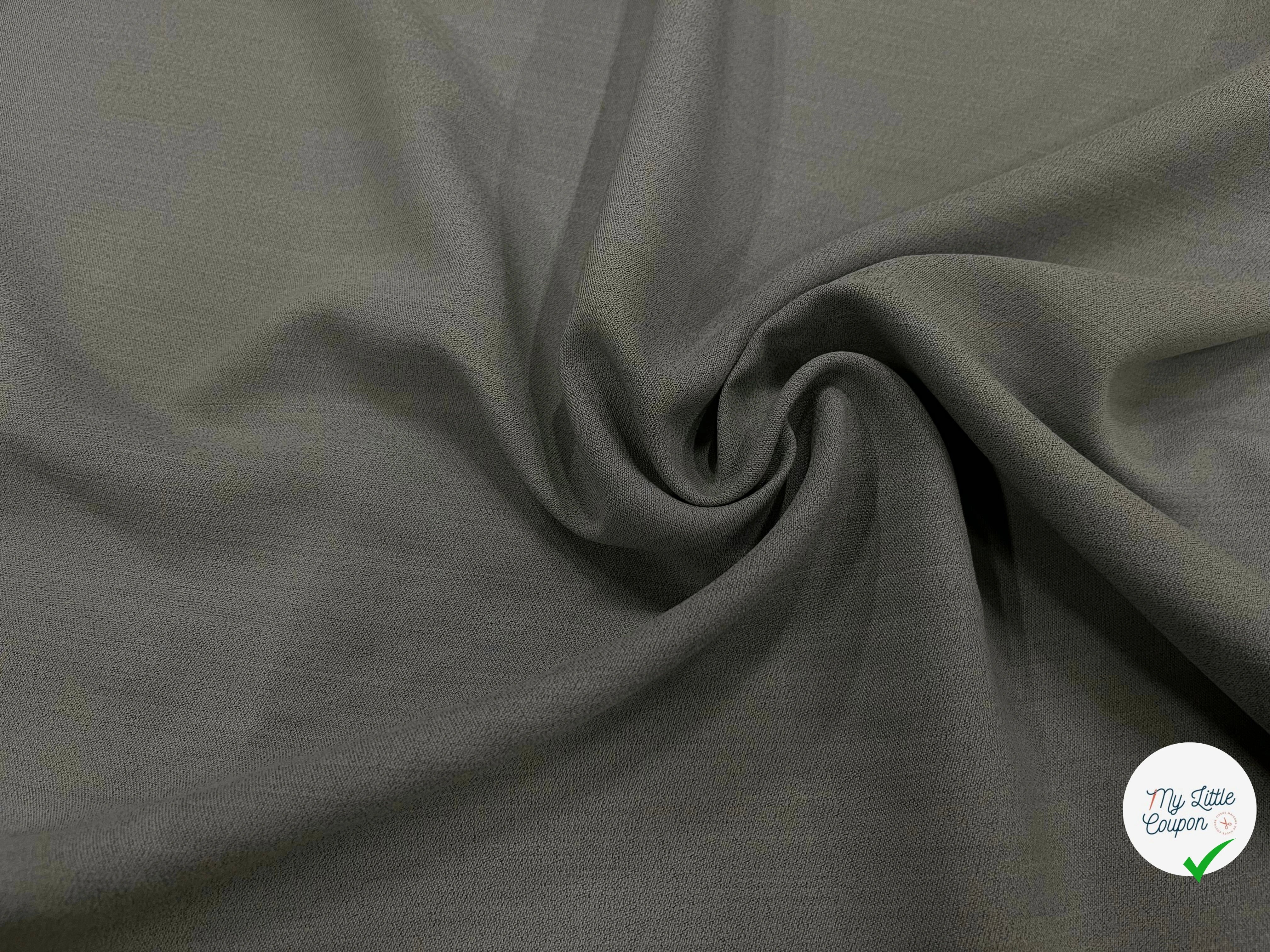 CREPE DE LAINE BELU GRIS - My Little Coupon