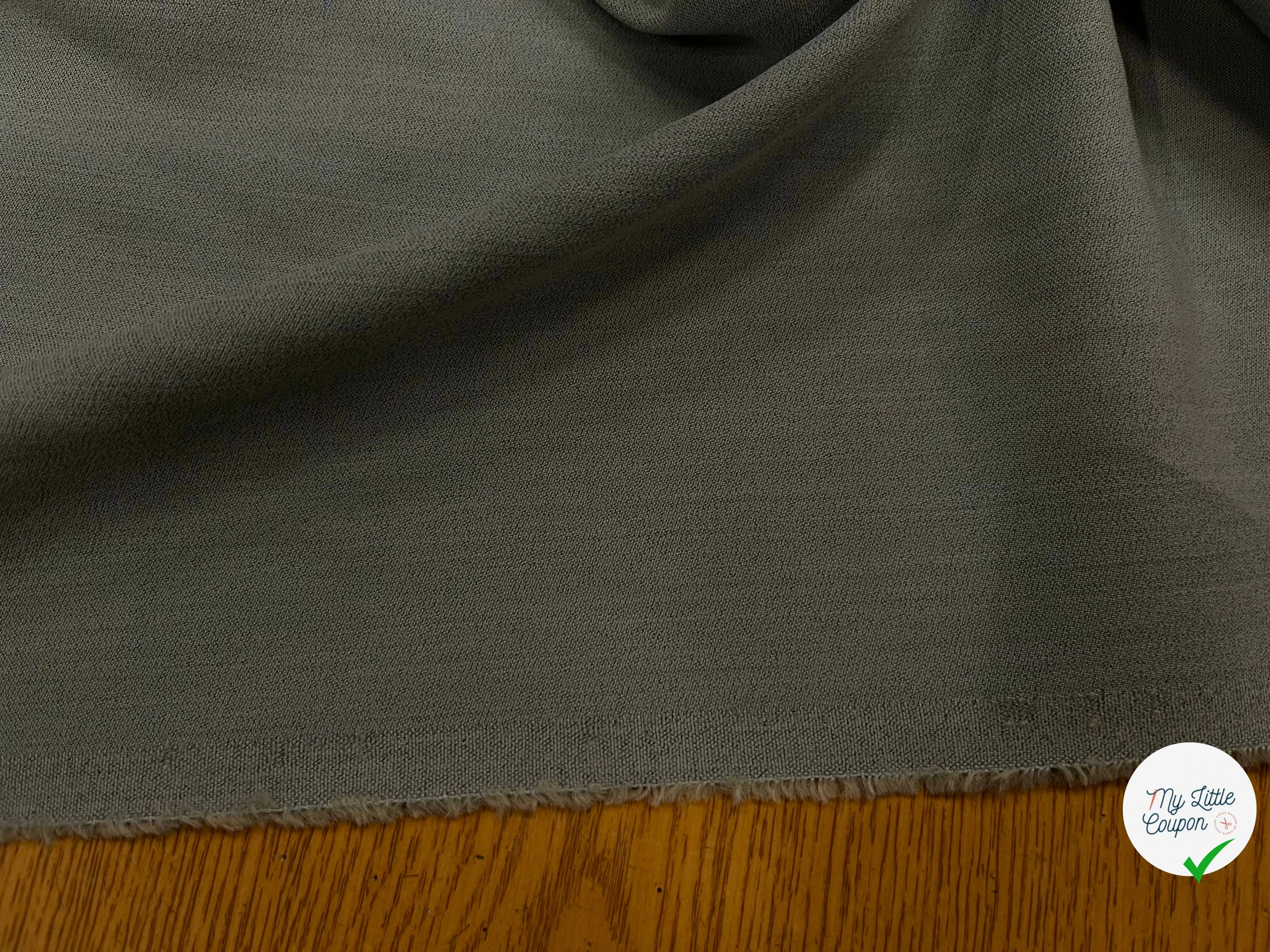 CREPE DE LAINE BELU GRIS - My Little Coupon