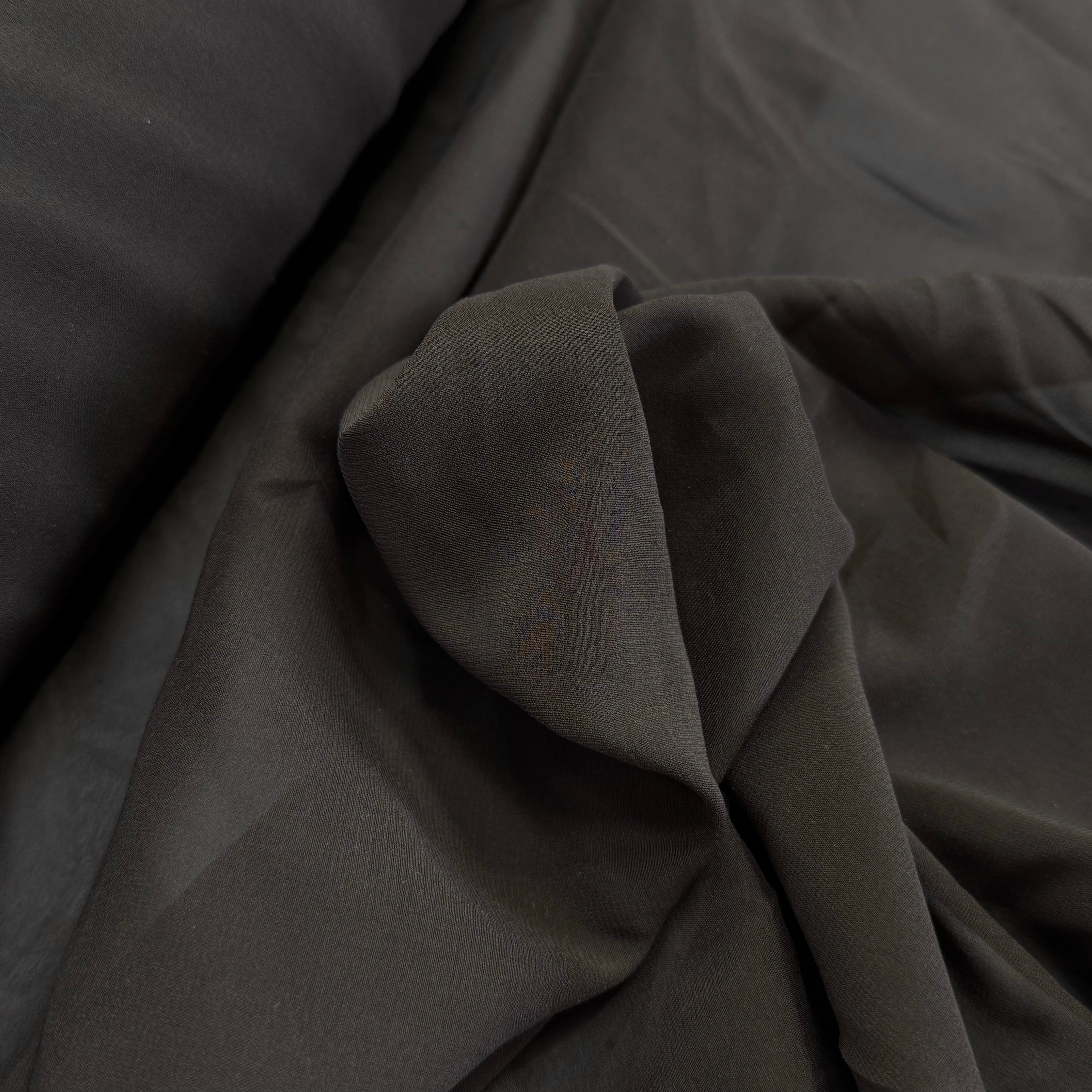 CREPE DE SOIE LAIZE 100 MARRON - My Little Coupon