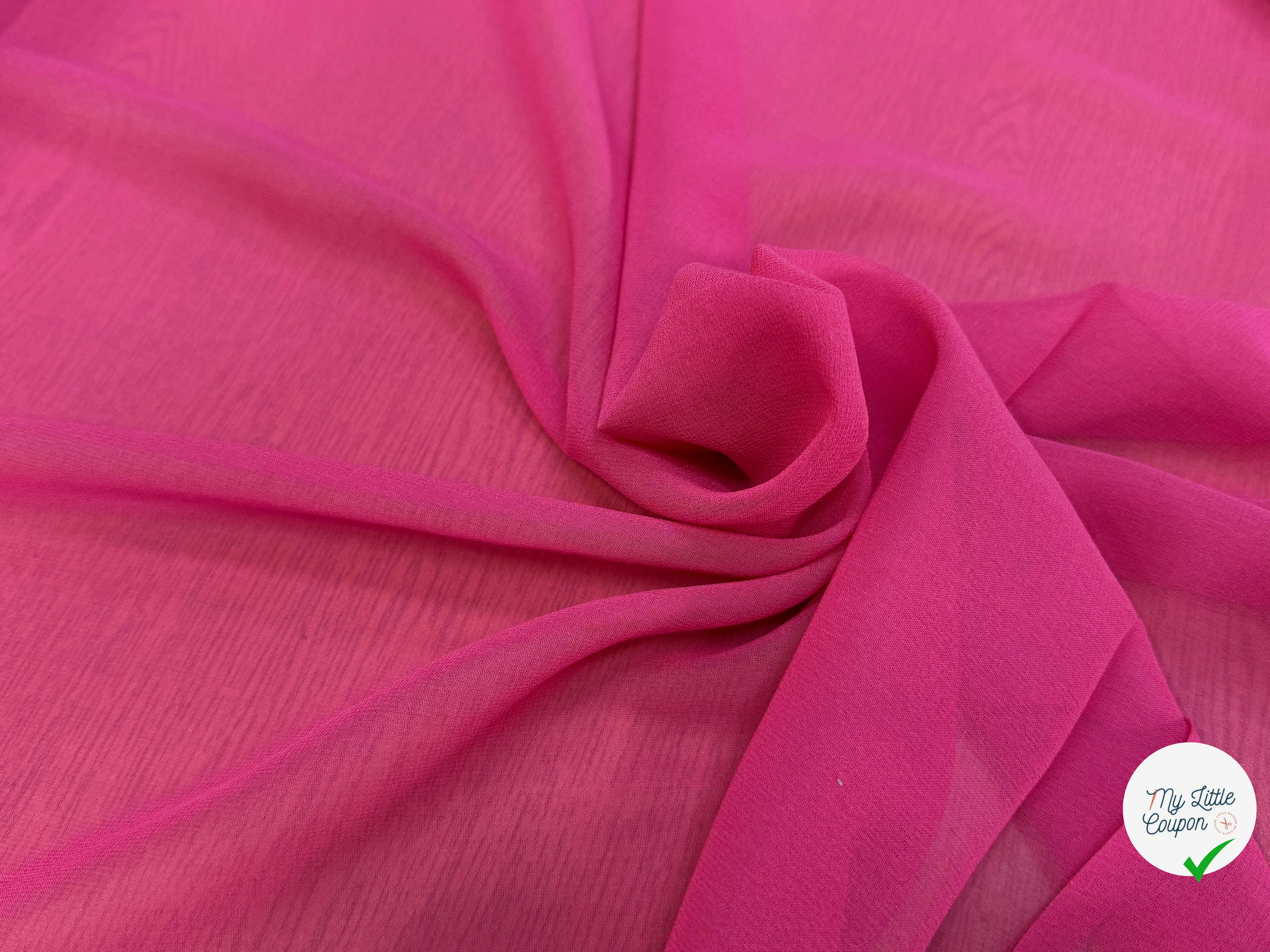 CREPE DE SOIE ROSE FLUIDE - My Little Coupon