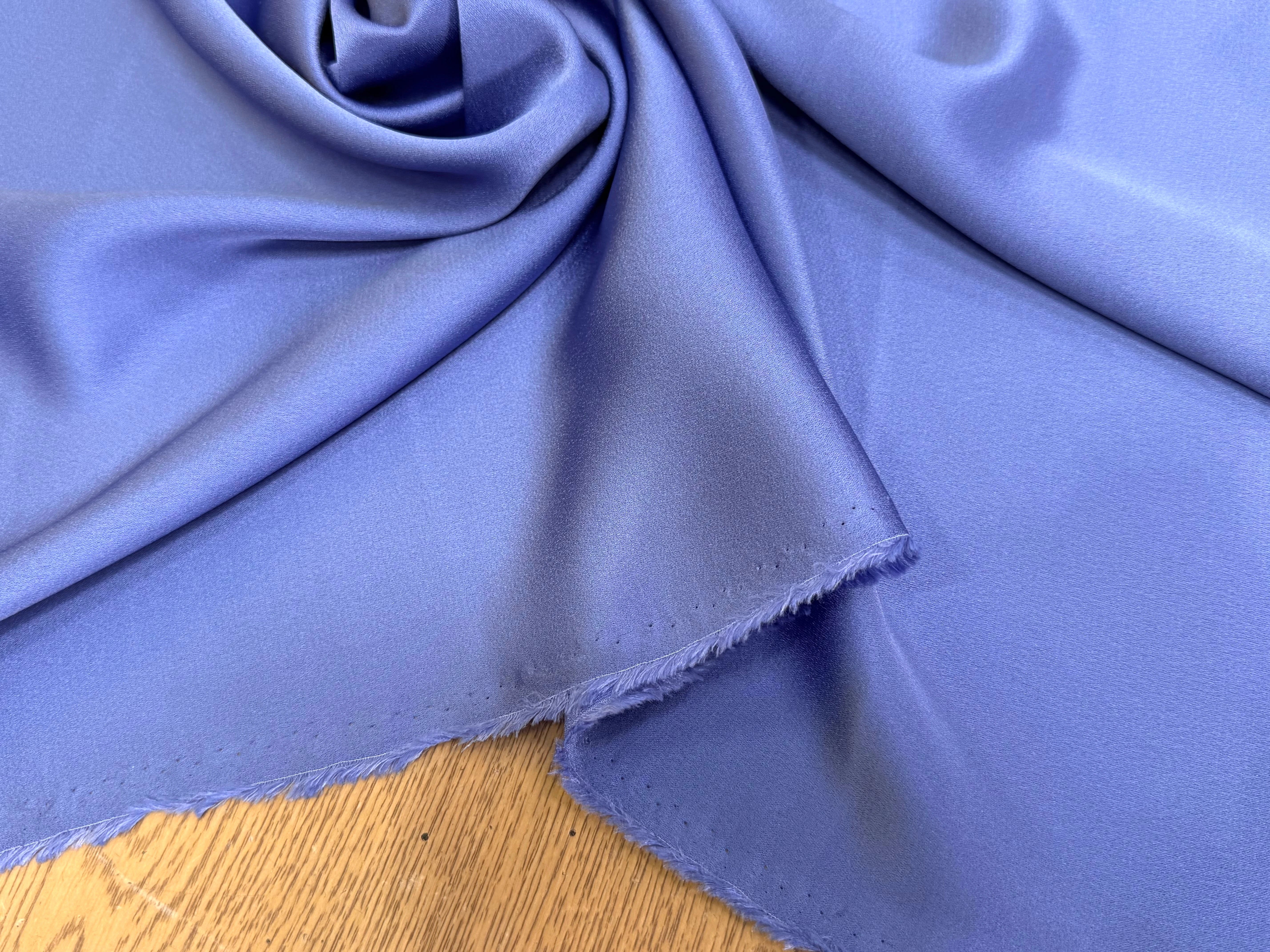 CREPE ENVERS SATIN ACETATE VISCOSE LILAC TOMBÉ SUBLIME - My Little Coupon