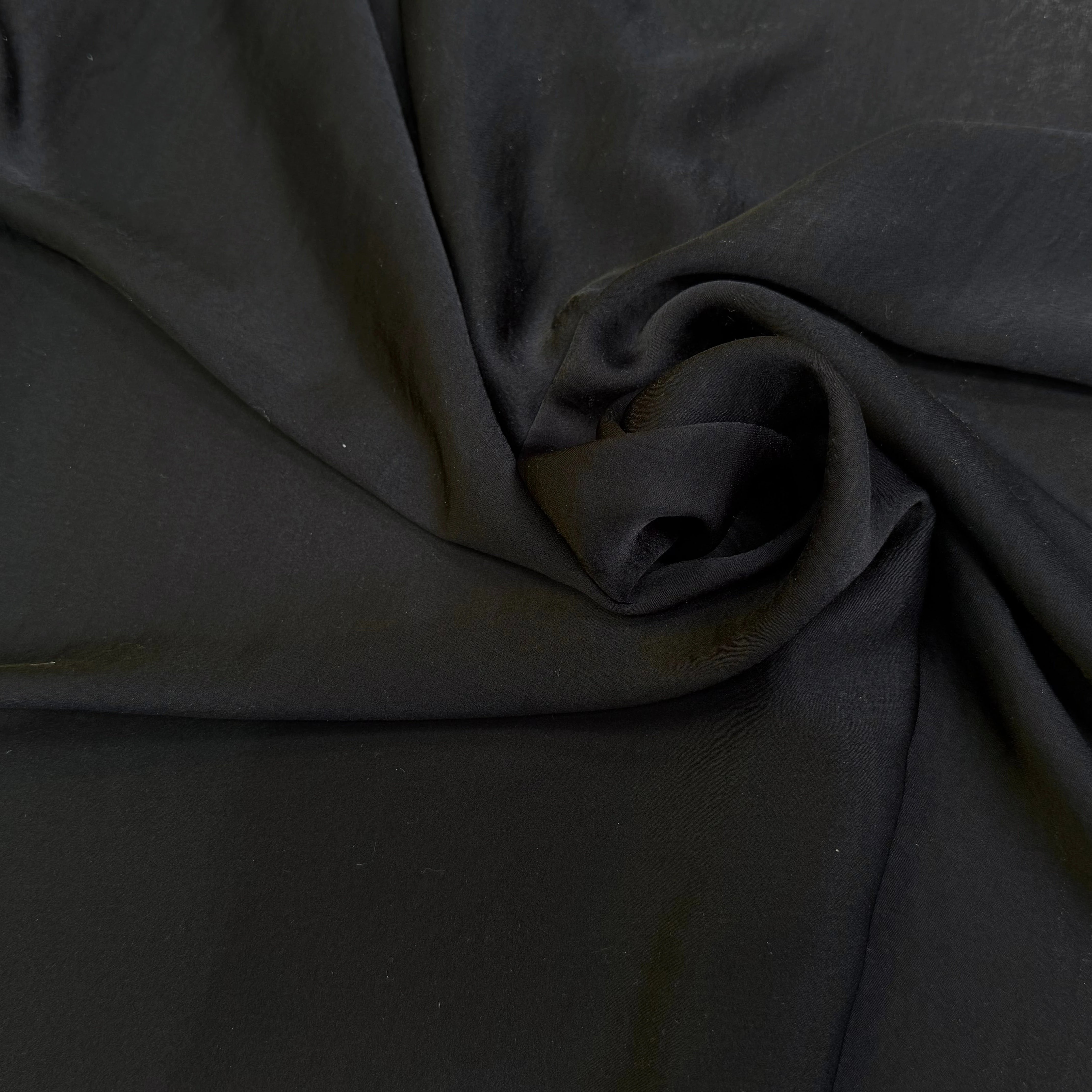 CREPE ENVERS SATIN SUPER FLUIDE NOIR 160 - My Little Coupon