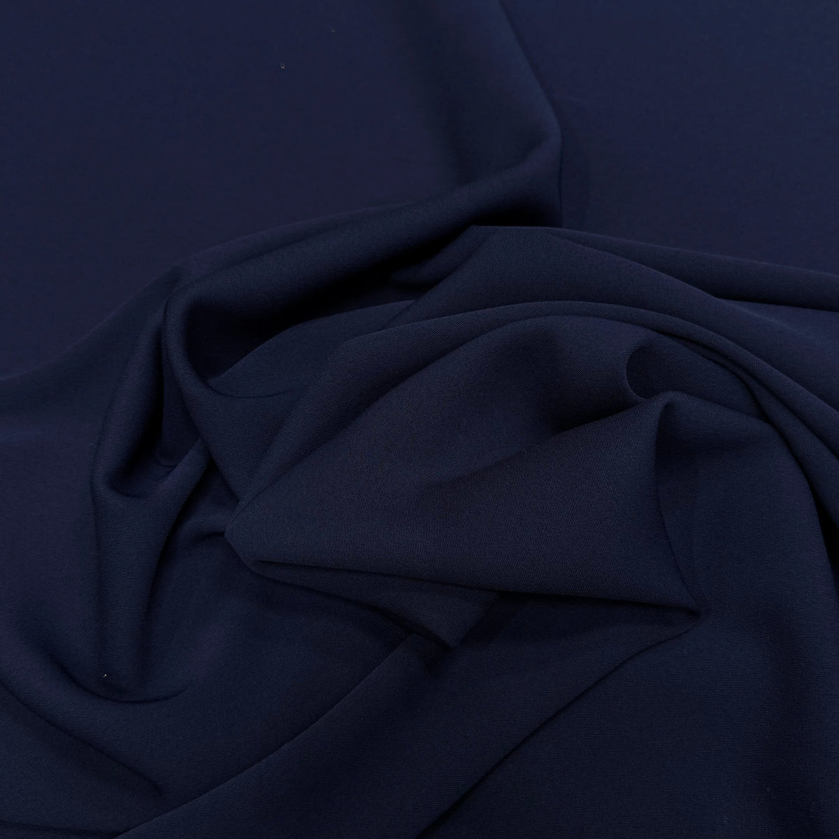 CREPE ENVERS SATINÉ MAT BLEU - My Little Coupon