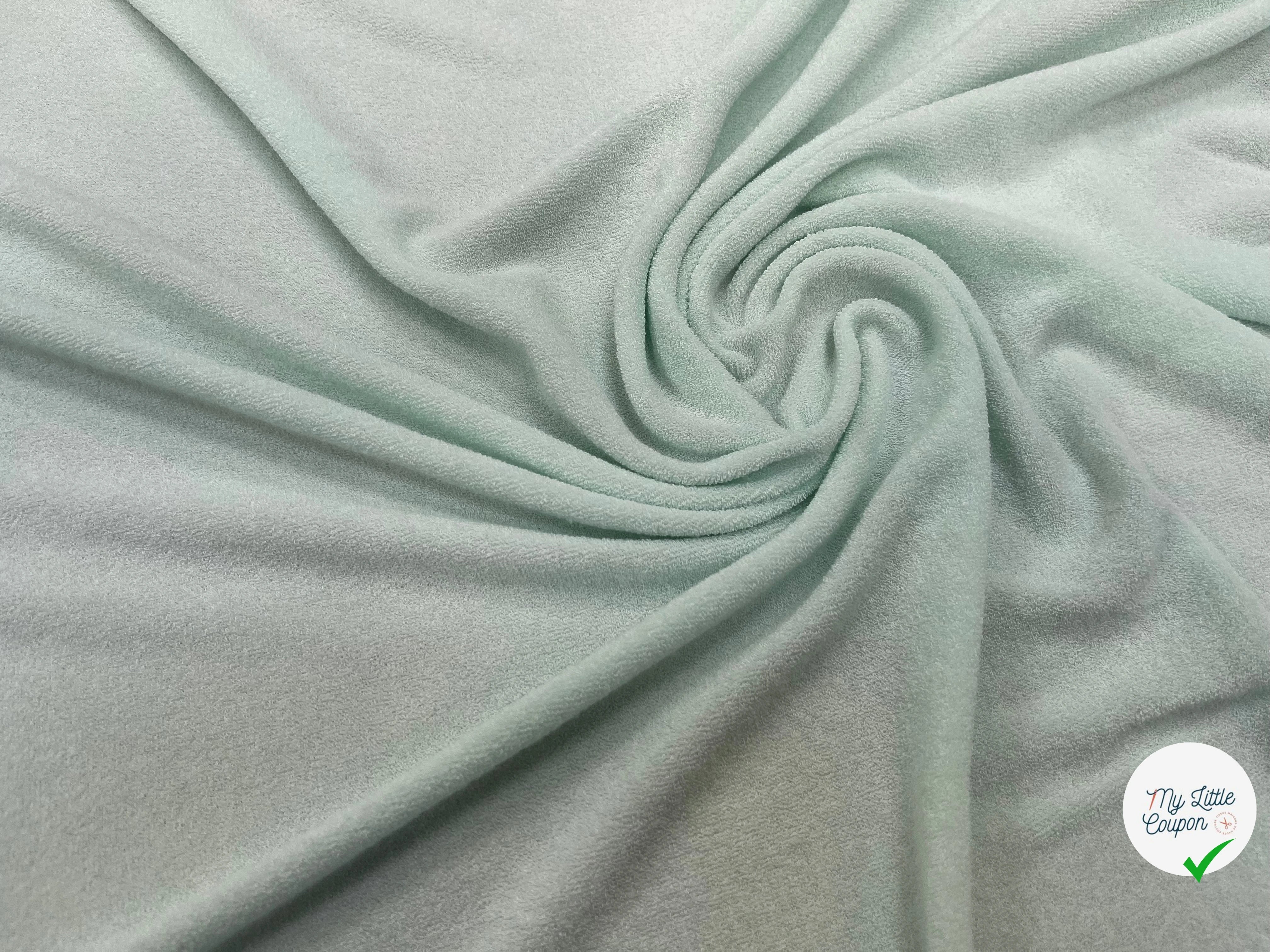 CREPE EPONGE STRETCH LIGHT MINT - My Little Coupon