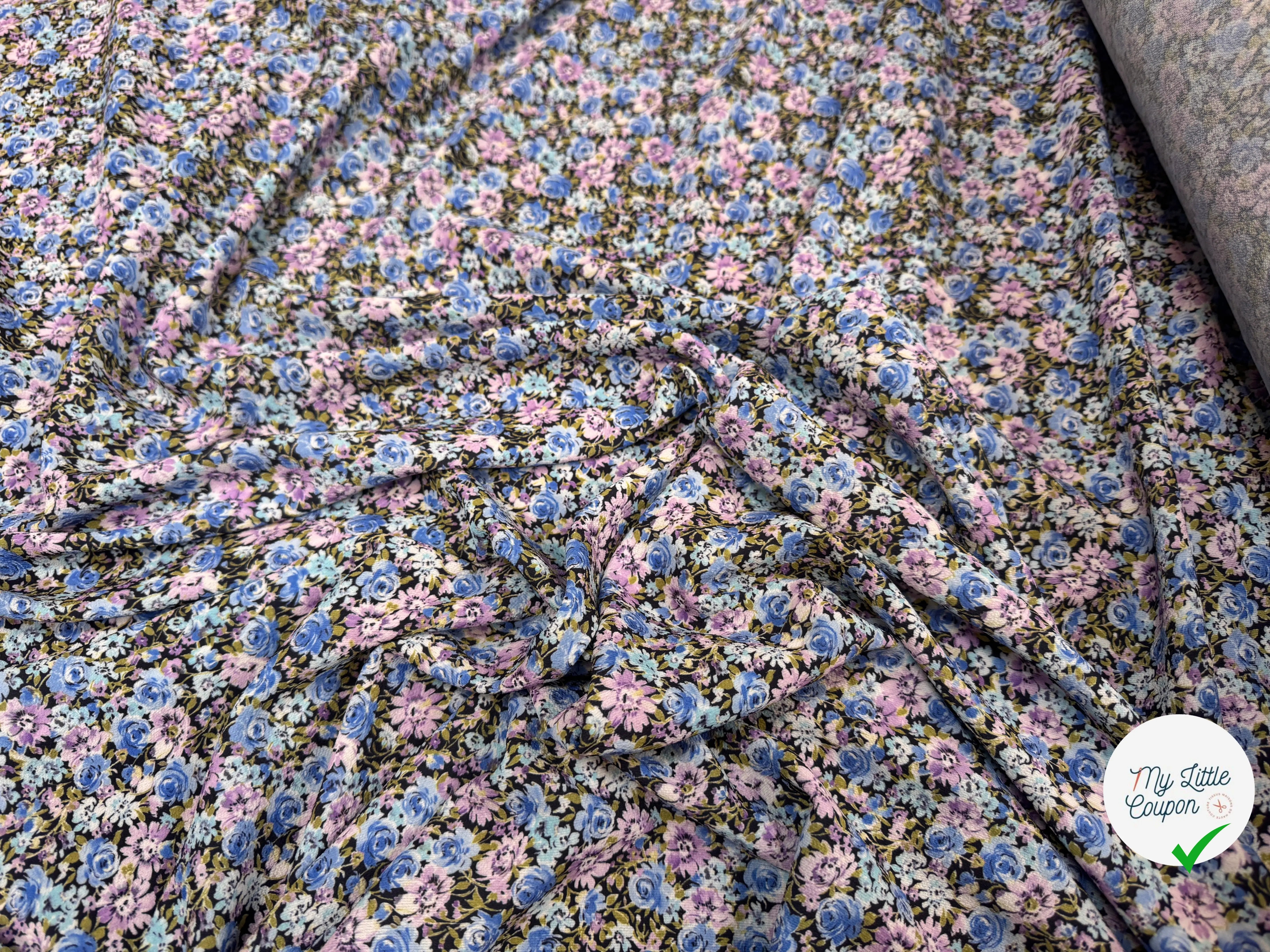 CREPE IMPRIMÉ FLEURS - My Little Coupon