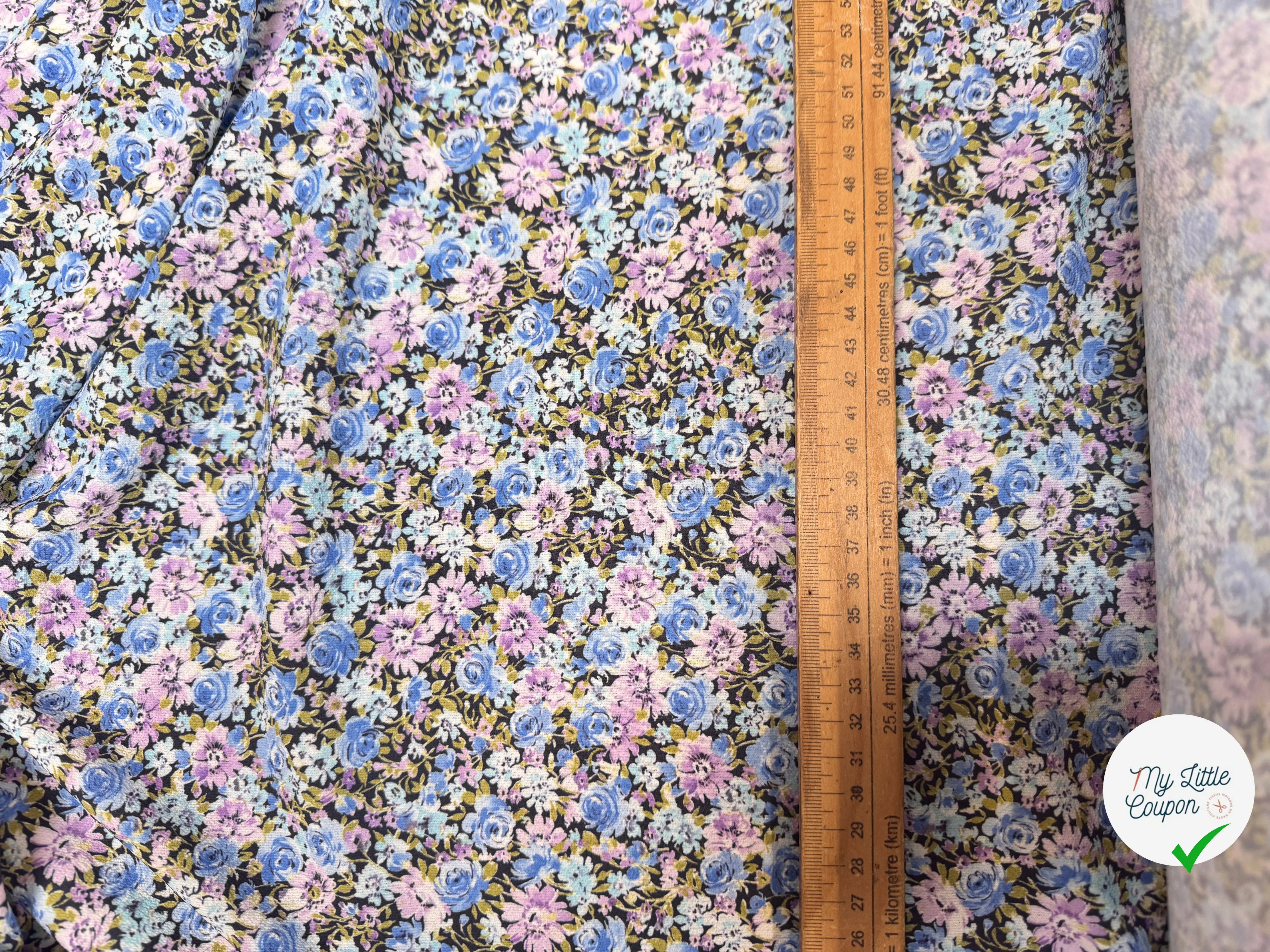 CREPE IMPRIMÉ FLEURS - My Little Coupon