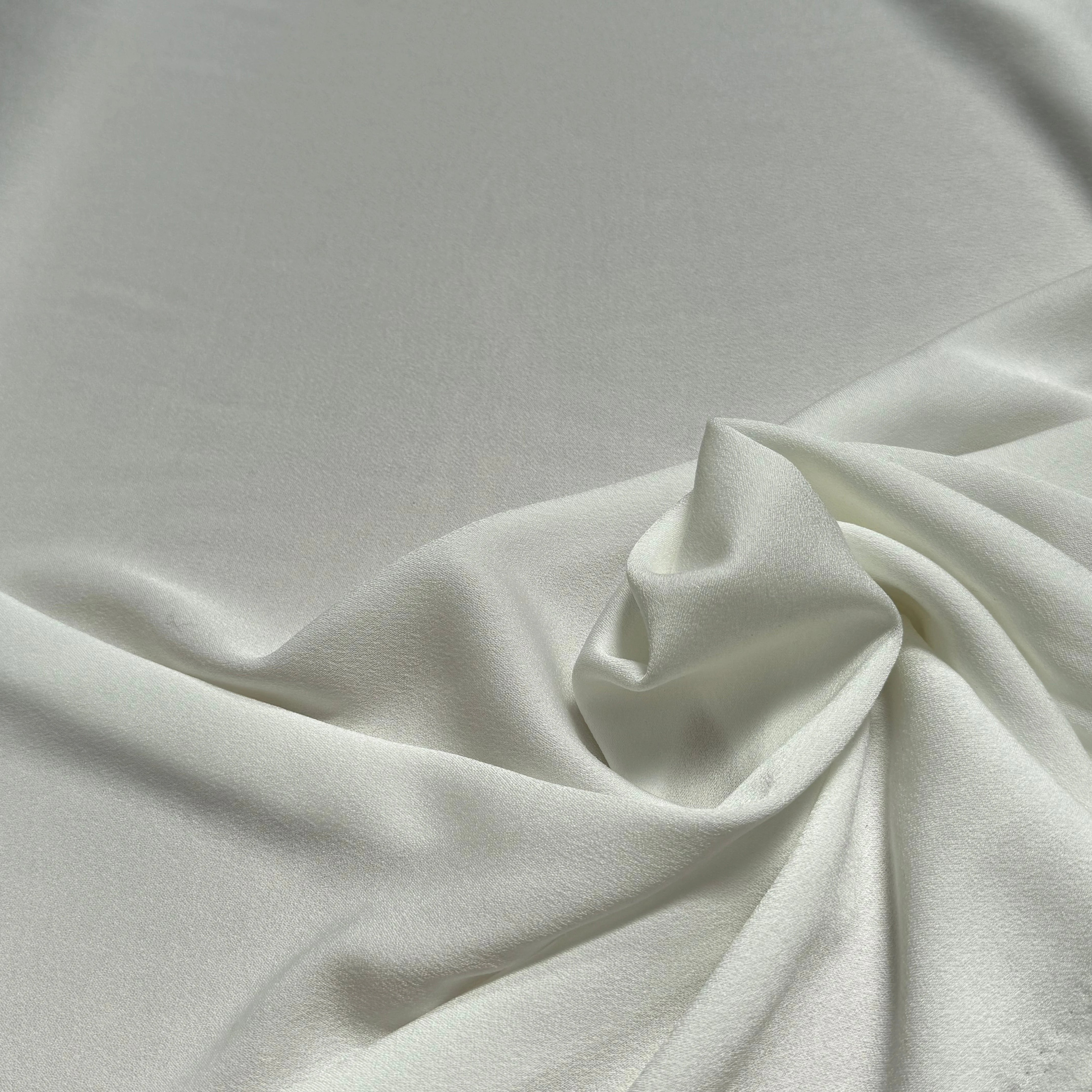 CREPE LOURD BEAU TOMBÉ BLANC CASSÉ STRETCH - My Little Coupon