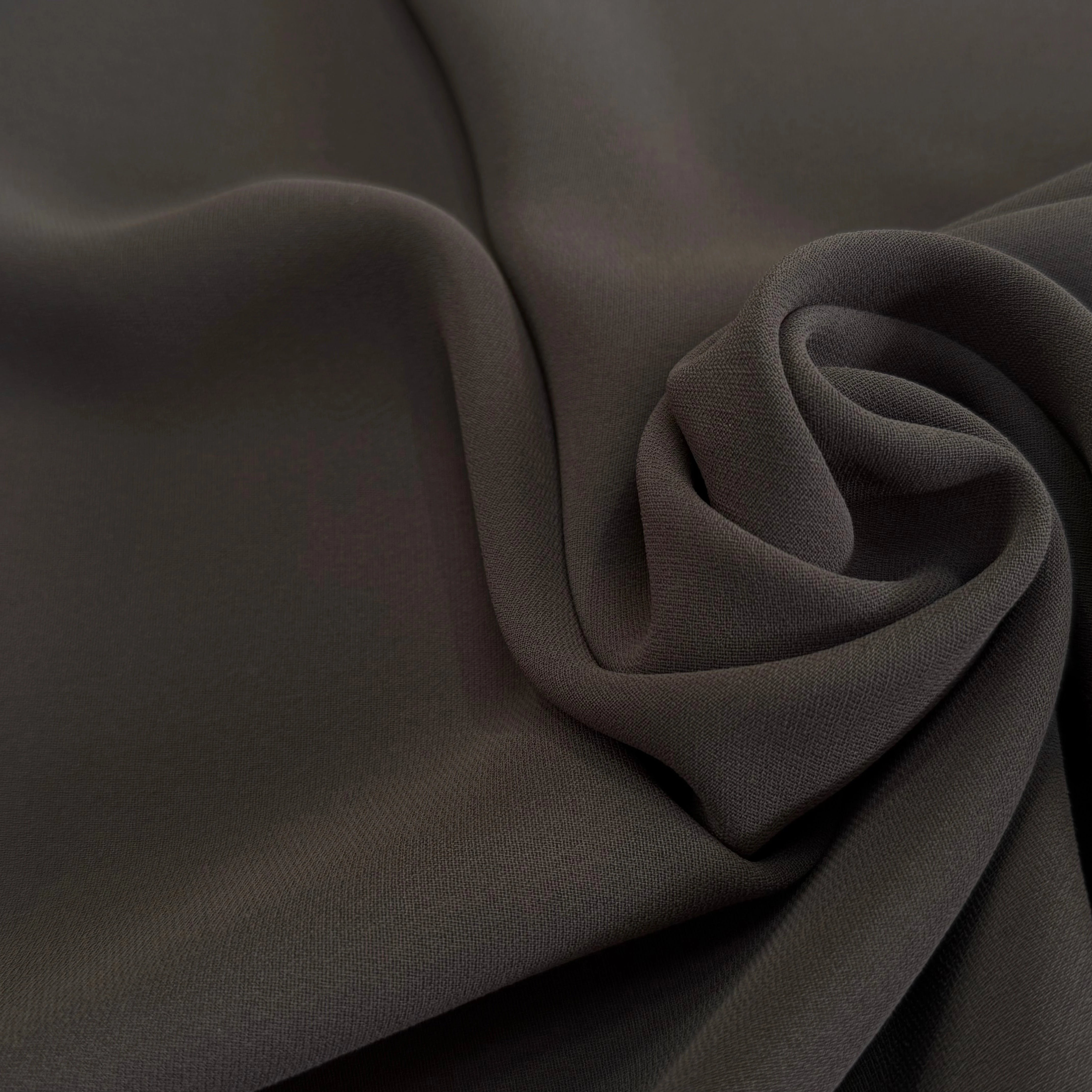 CREPE LOURD BELLE TENUE MARRON - My Little Coupon