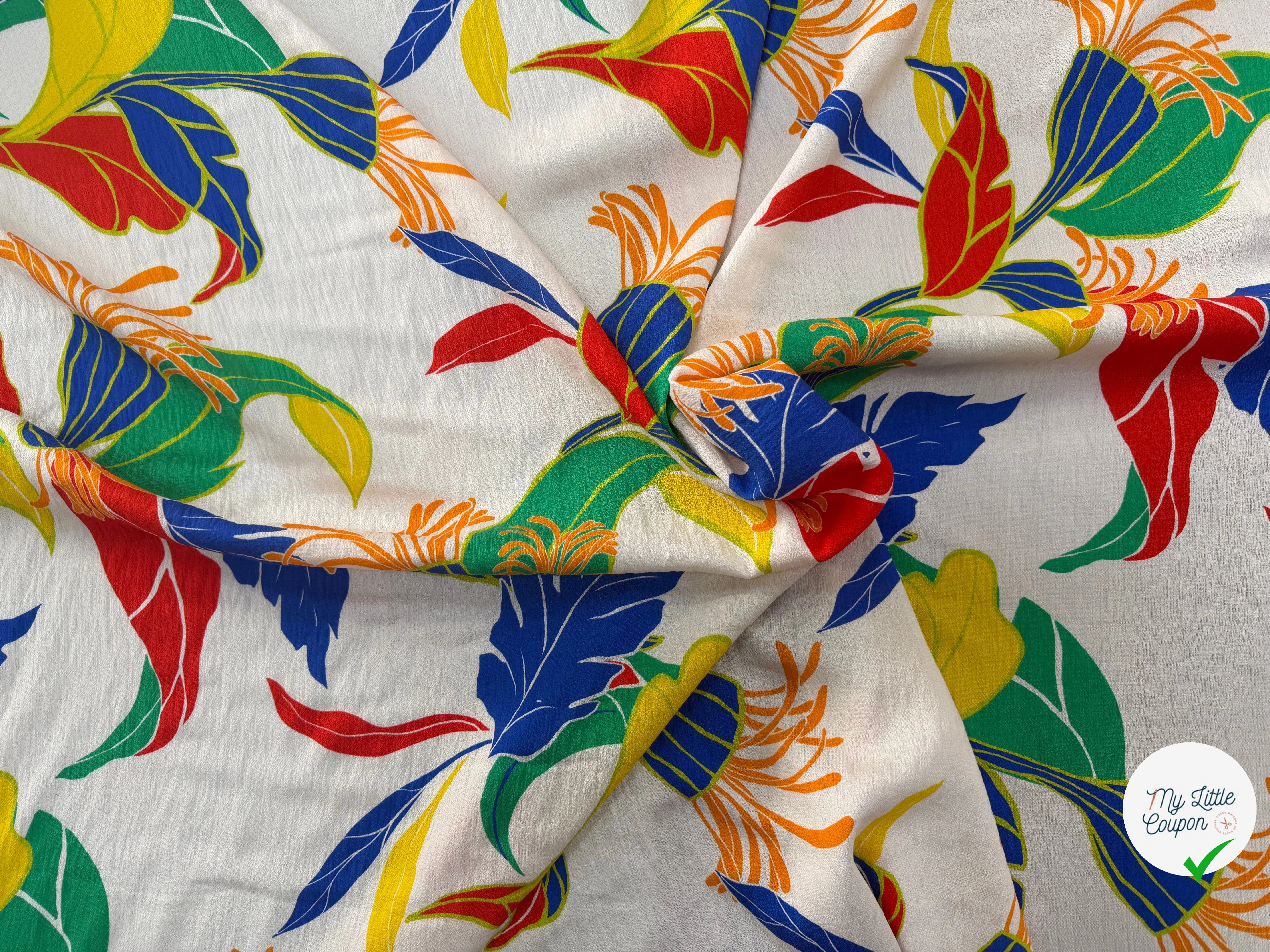 CREPE MAROCAIN 100% VISCOSE 1 - My Little Coupon