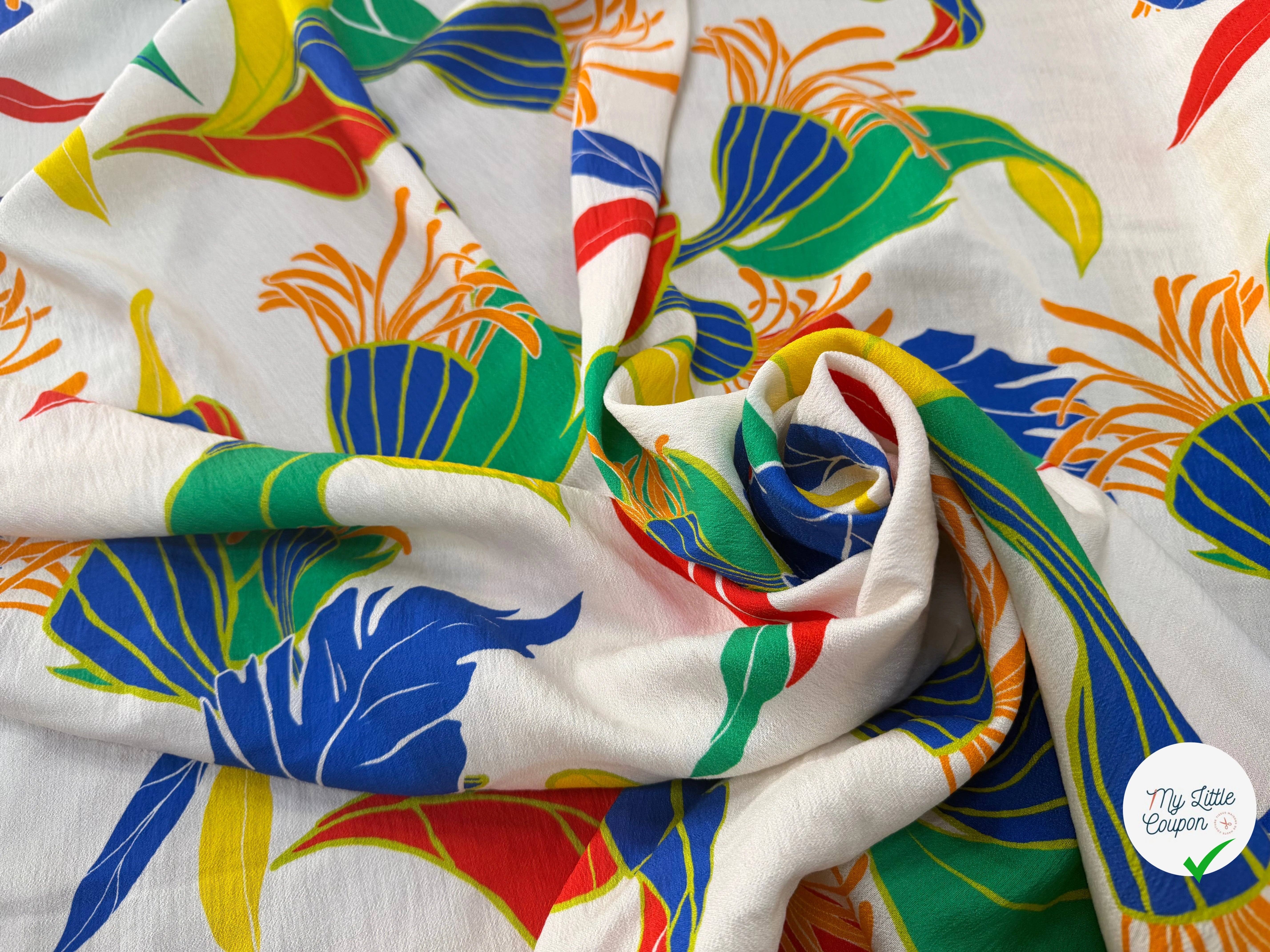 CREPE MAROCAIN 100% VISCOSE 1 - My Little Coupon