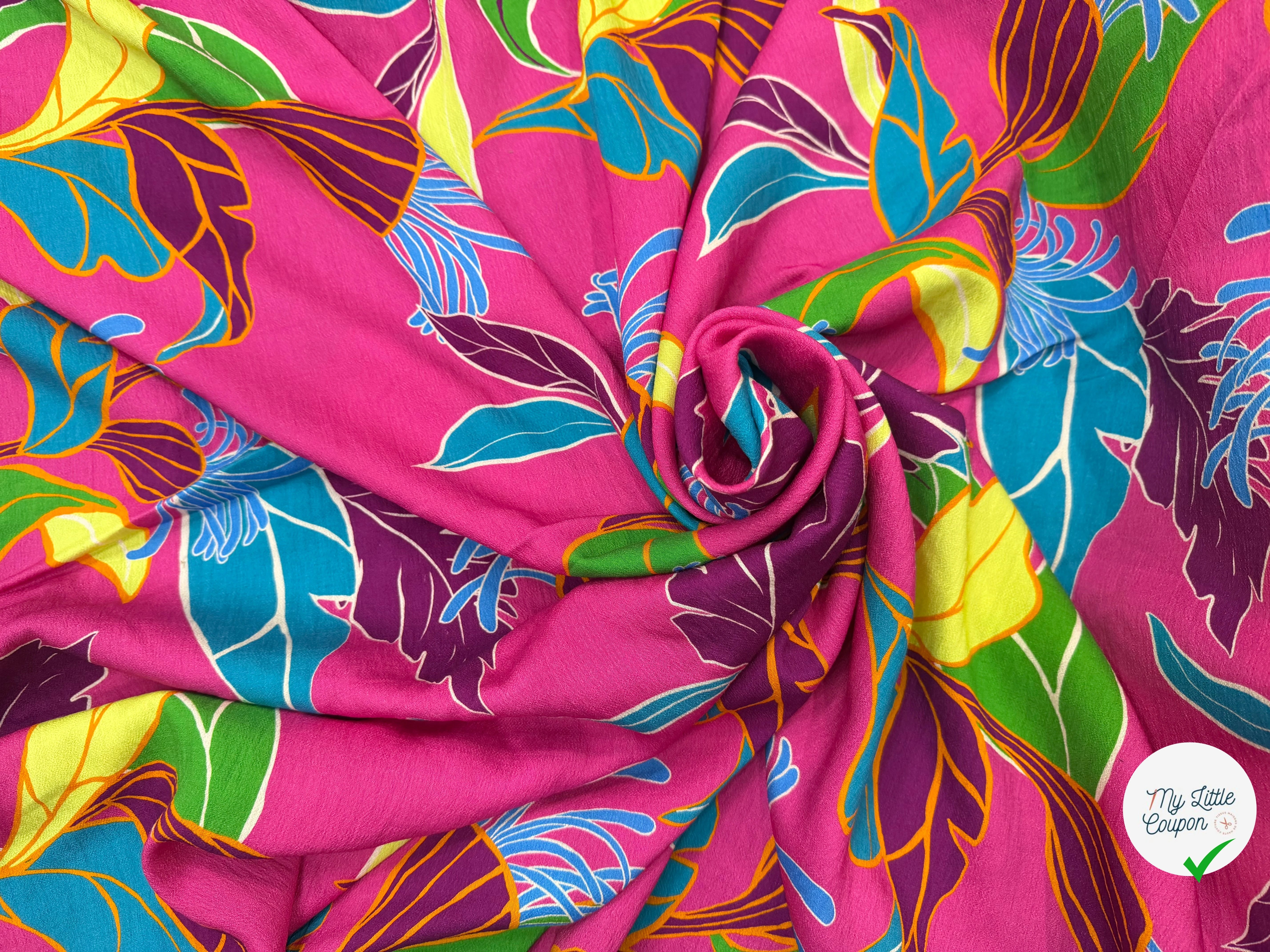 CREPE MAROCAIN 100% VISCOSE 11 - My Little Coupon