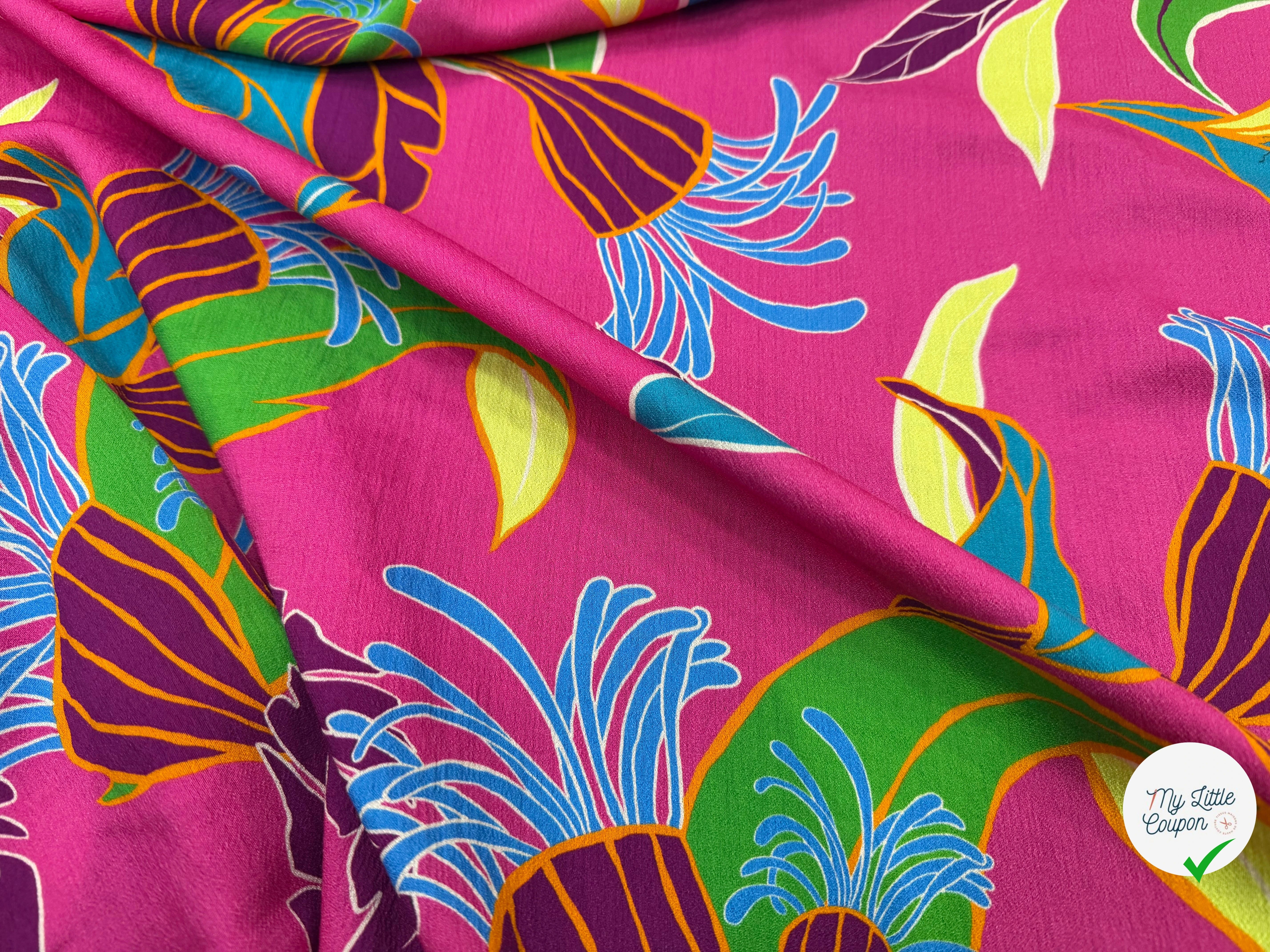 CREPE MAROCAIN 100% VISCOSE 11 - My Little Coupon