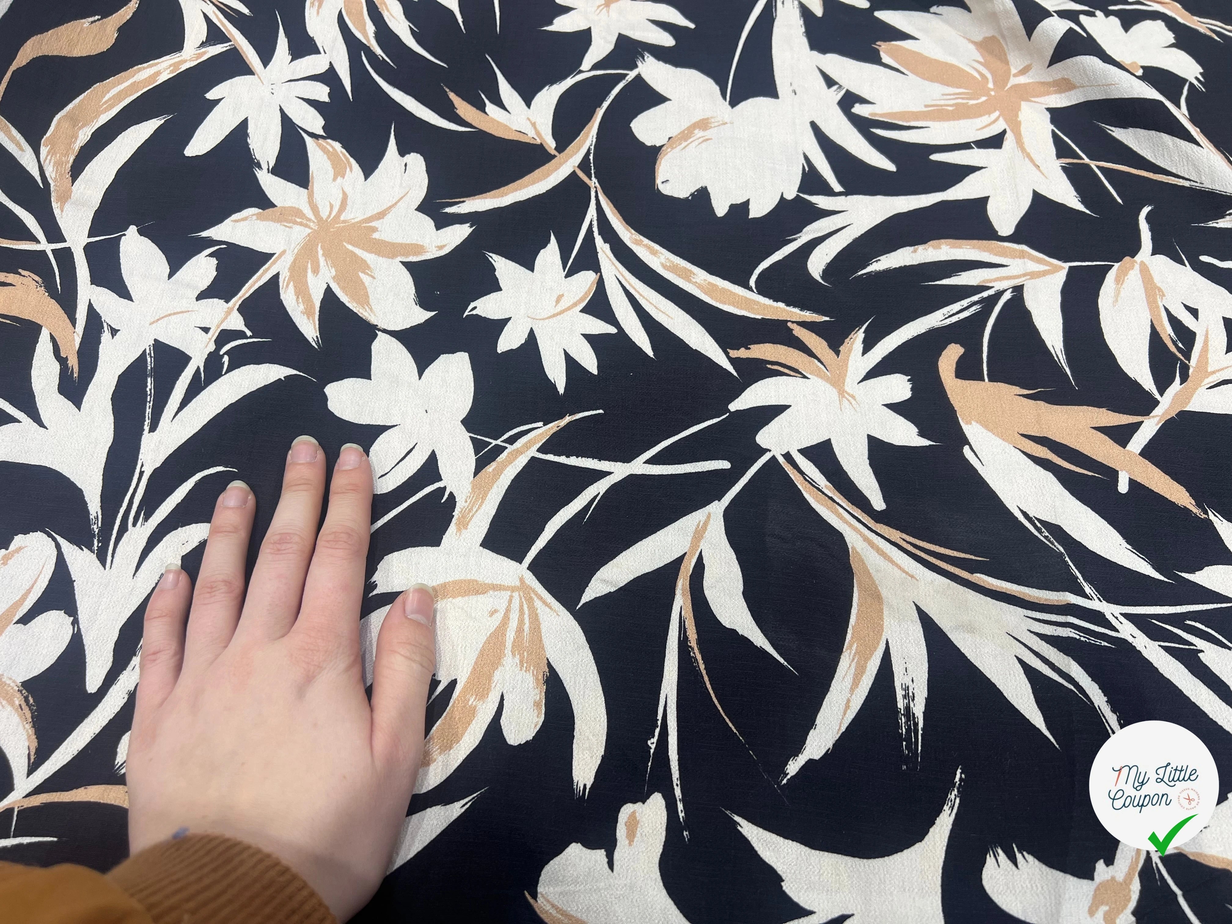 CREPE MAROCAIN 100% VISCOSE 17 - My Little Coupon